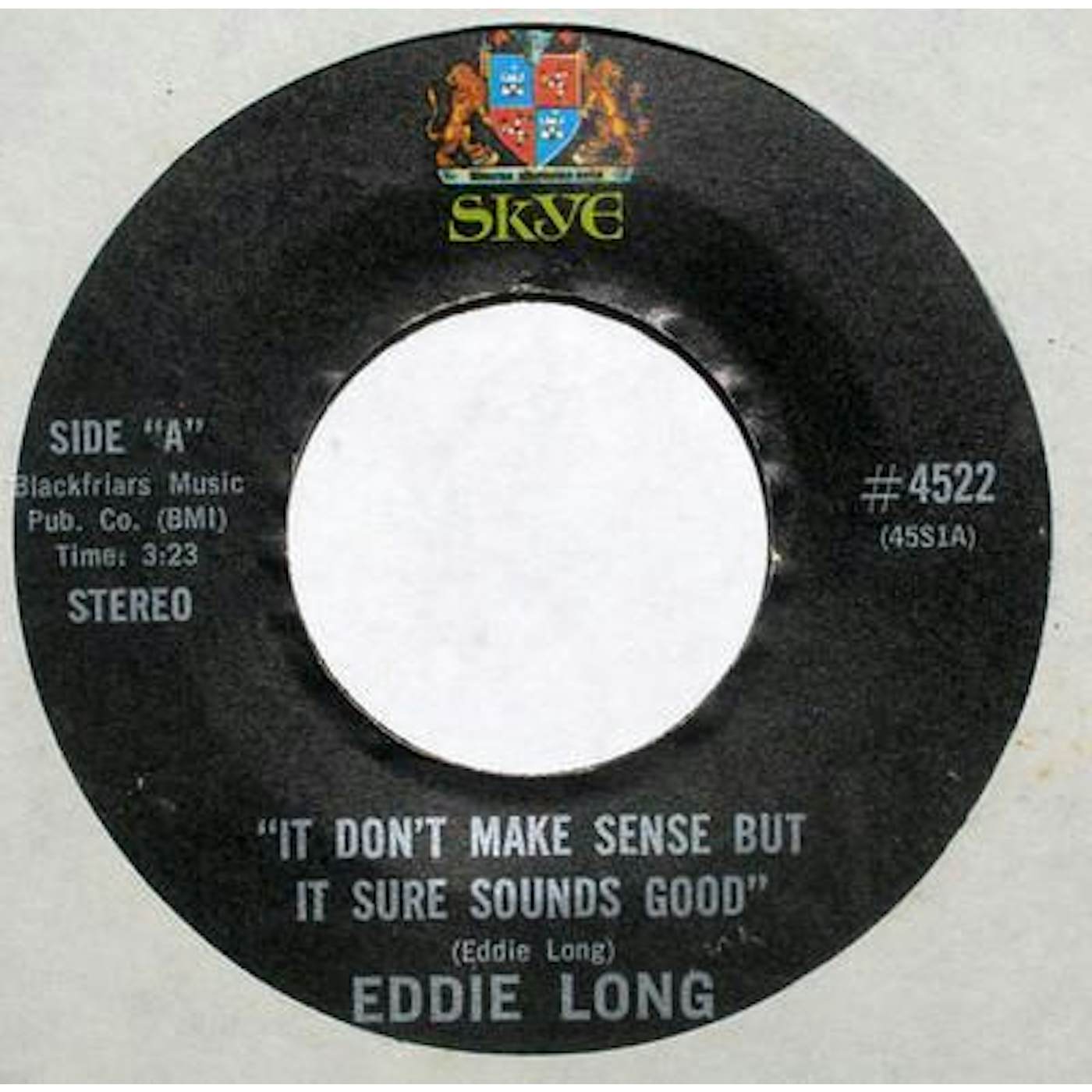 Eddie Long It Don't Make Sense But It Sure Sounds Good Vinyl Record