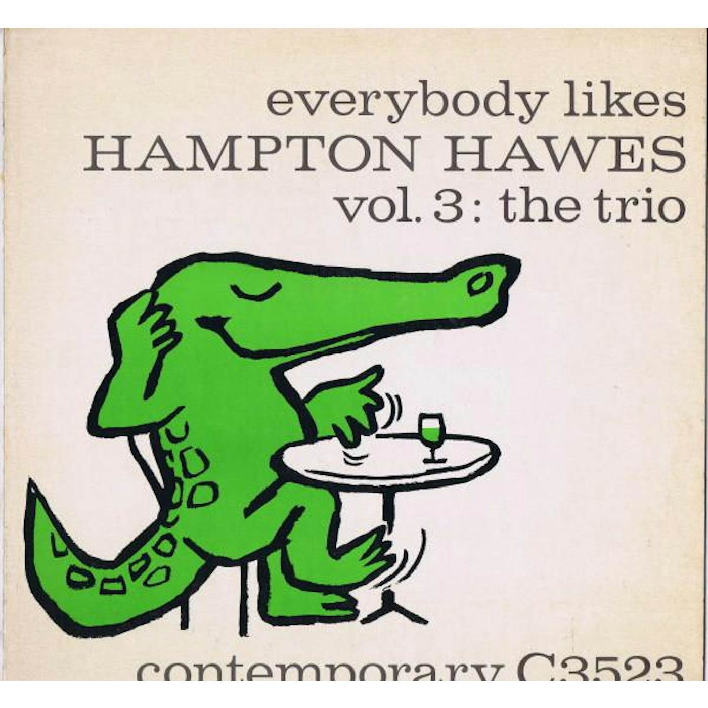 EVERYBODY LIKES HAMPTON HAWES VOL 3: THE TRIO CD