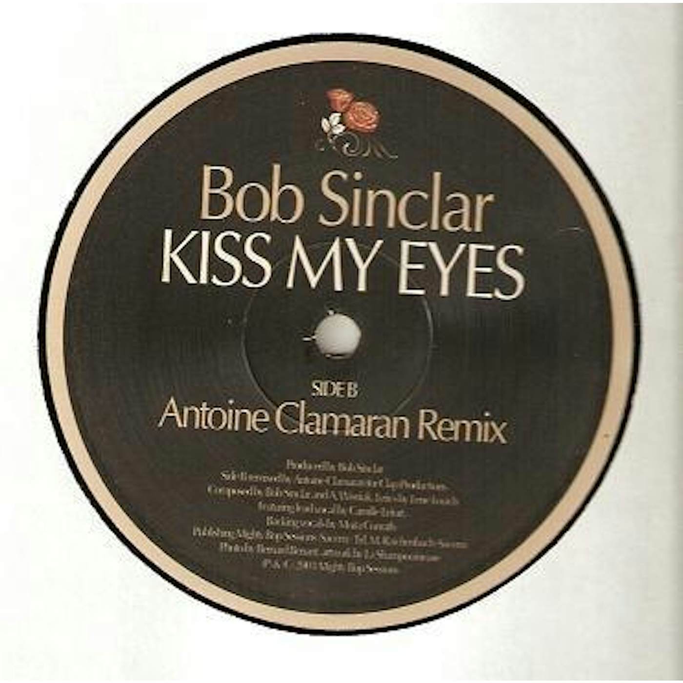 Bob Sinclar KISS MY EYES Vinyl Record - UK Release