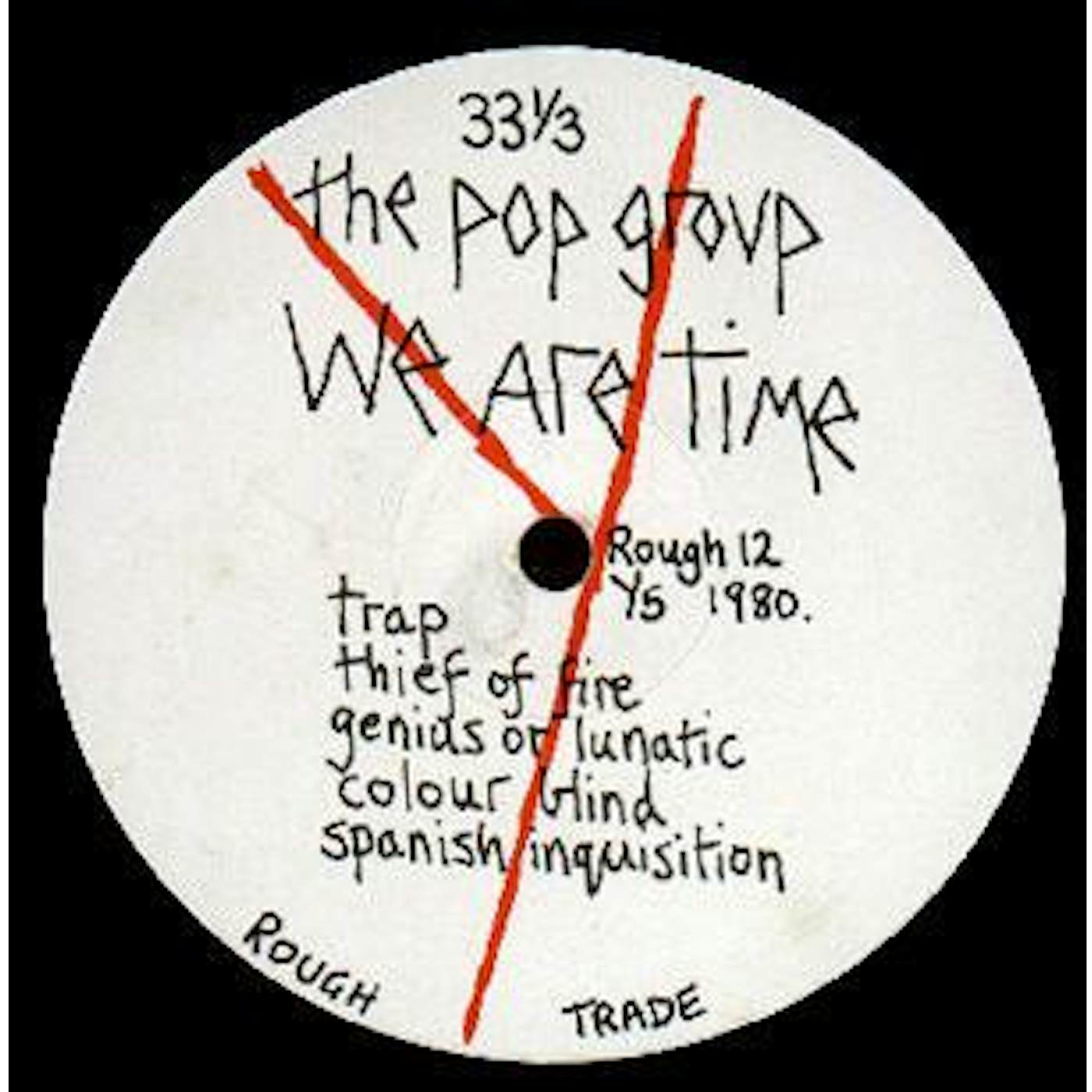 The Pop Group We Are Time Vinyl Record