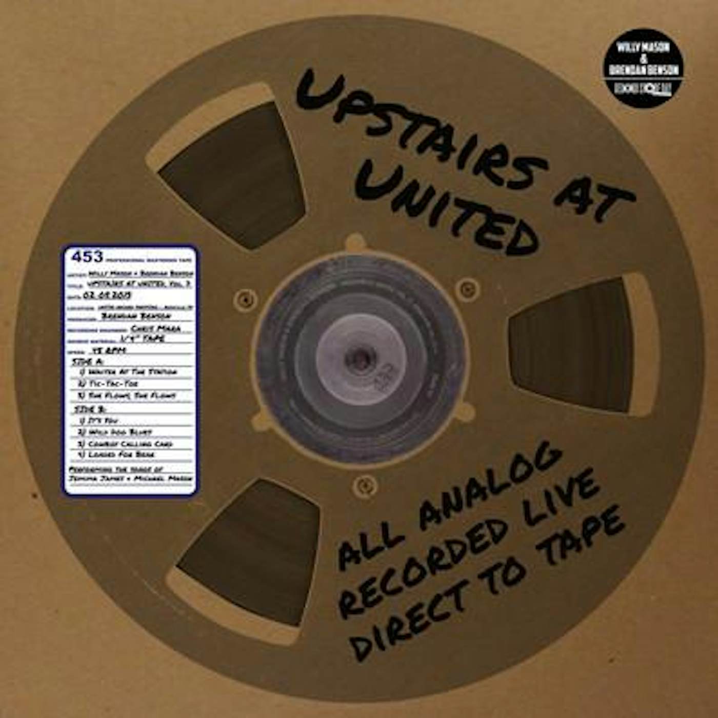 Brendan Benson UPSTAIRS AT UNITED VOL. 1 (08/16/2011) Vinyl Record