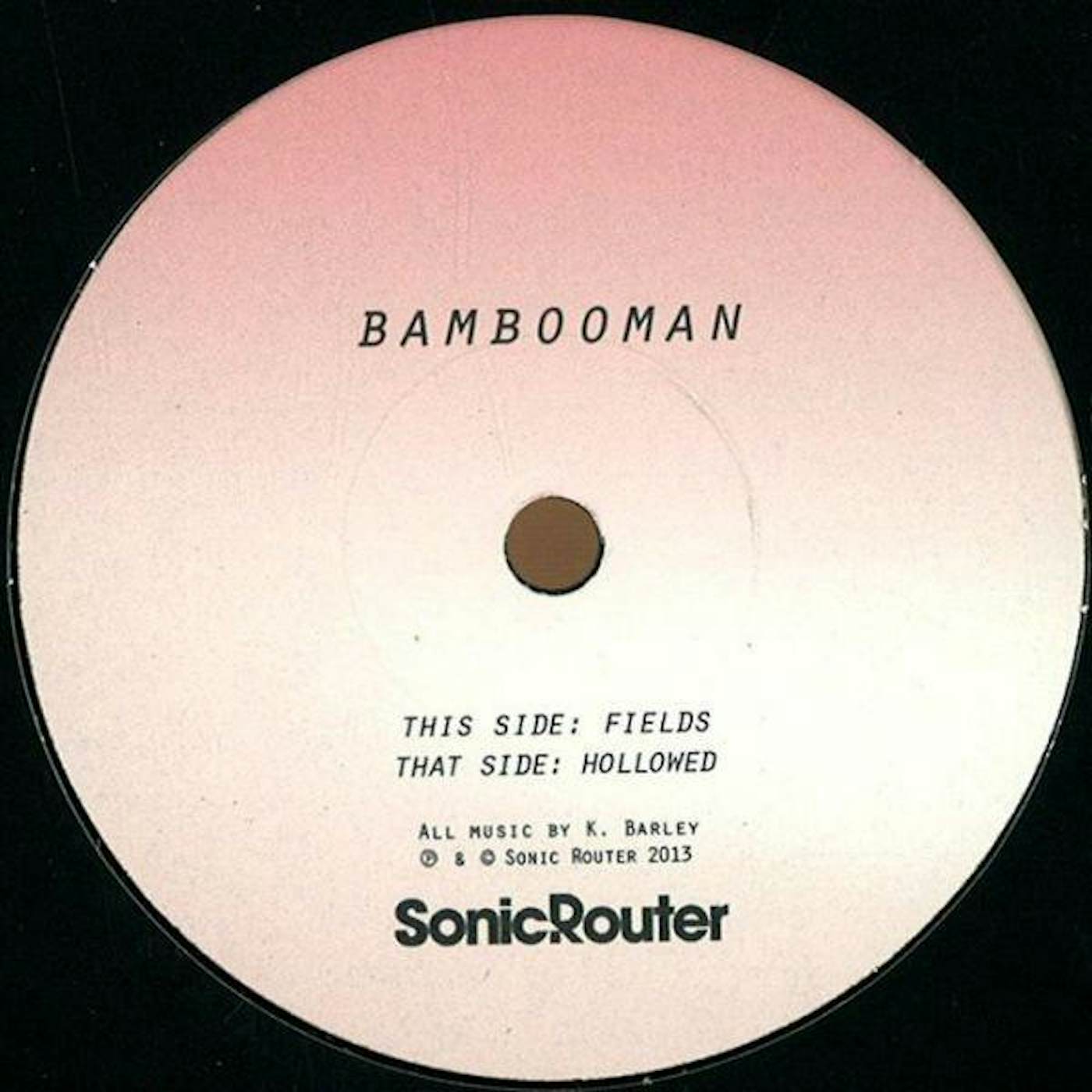 Bambooman HOLLOWED Vinyl Record - UK Release