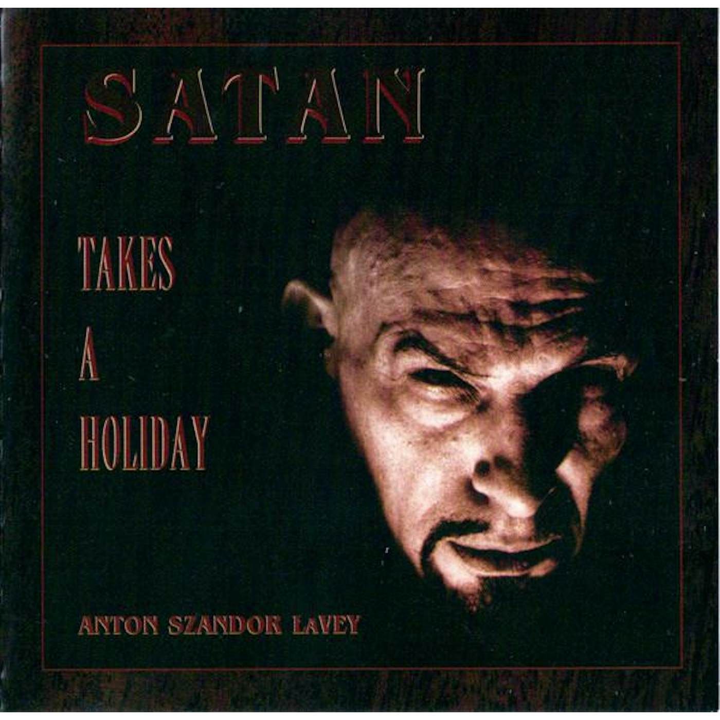 Anton LaVey SATAN TAKES A HOLIDAY (COLOURED VINYL) Vinyl Record