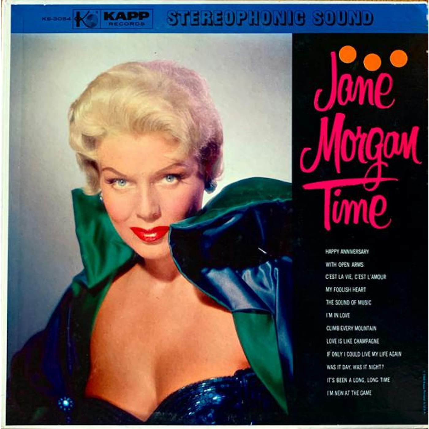 Jane Morgan TIME CD