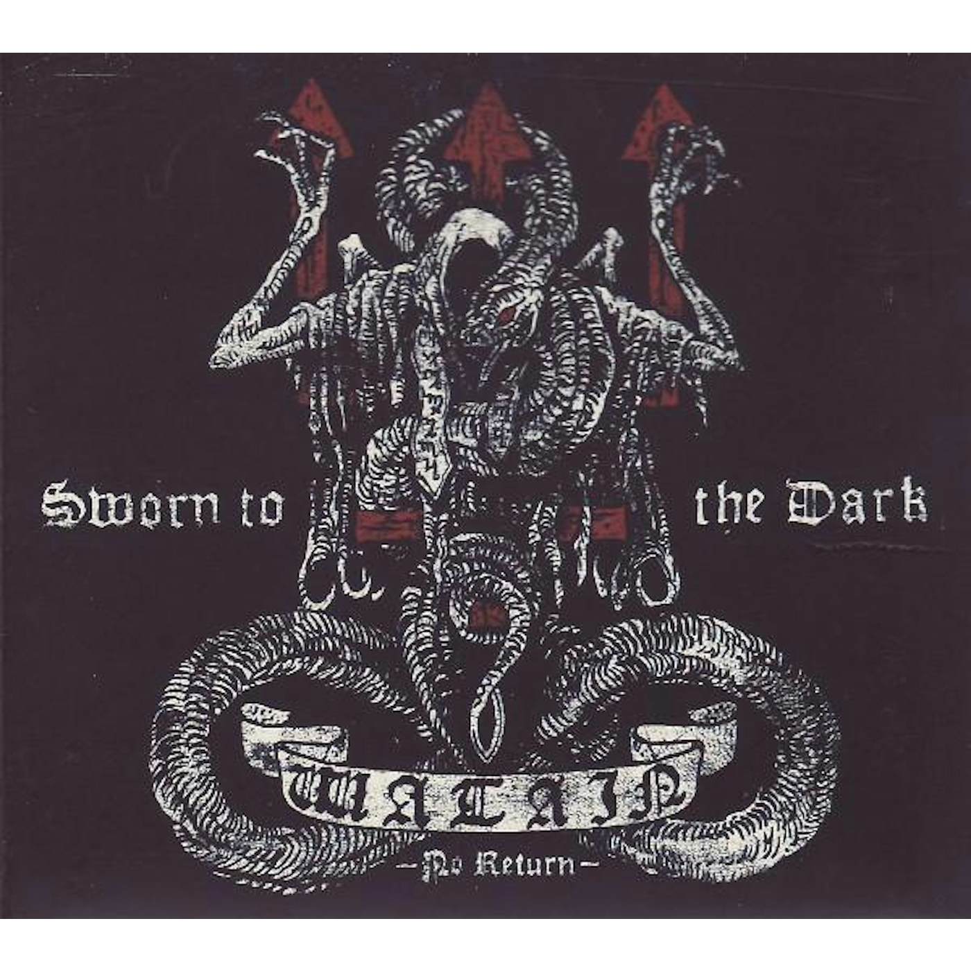 Watain SWORN TO THE DARK (LIMITED/WHITE VINYL/2LP) Vinyl Record