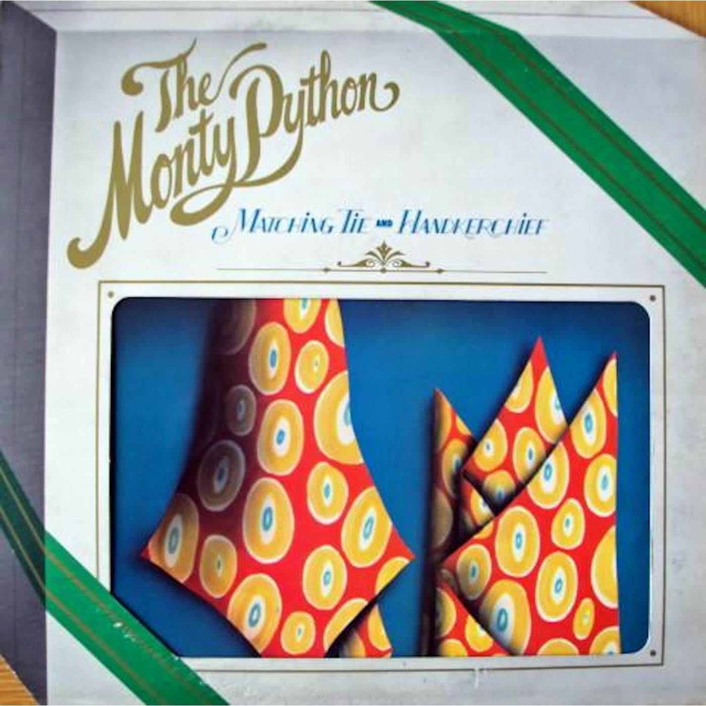 Monty Python MATCHING TIE & HANDKERCHIEF Vinyl Record