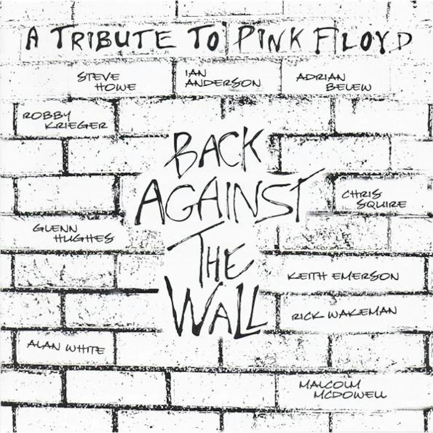 Adrian Belew BACK AGAINST THE WALL- TRIBUTE TO PINK FLOYD (2LP) Vinyl Record