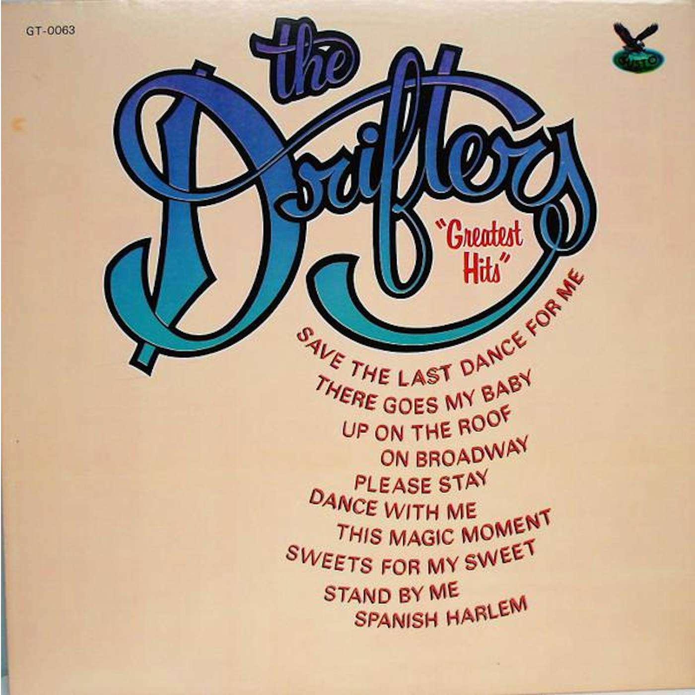 The Drifters GREATEST HITS Vinyl Record