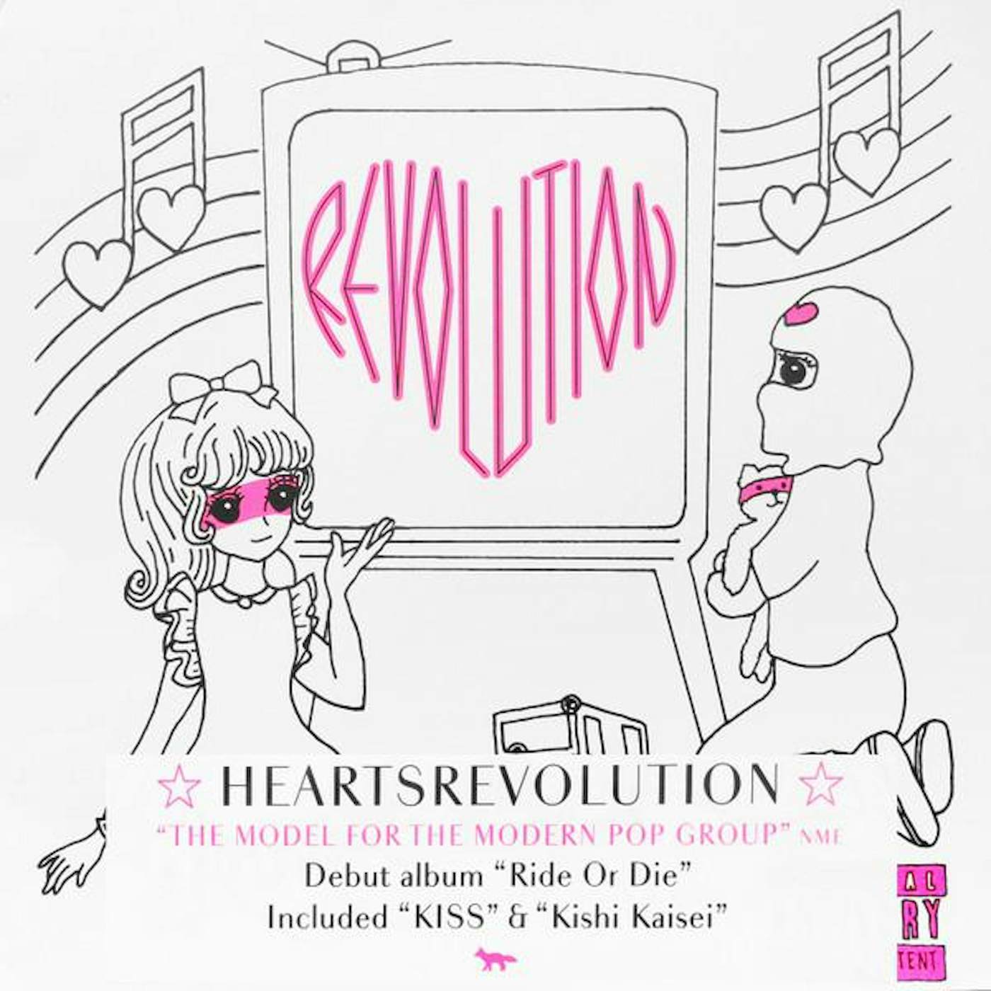 Heartsrevolution RIDE OR DIE CD