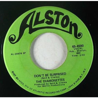 Diamonettes DON'T BE SURPRISED / RULES ARE MADE TO BE BROKEN Vinyl