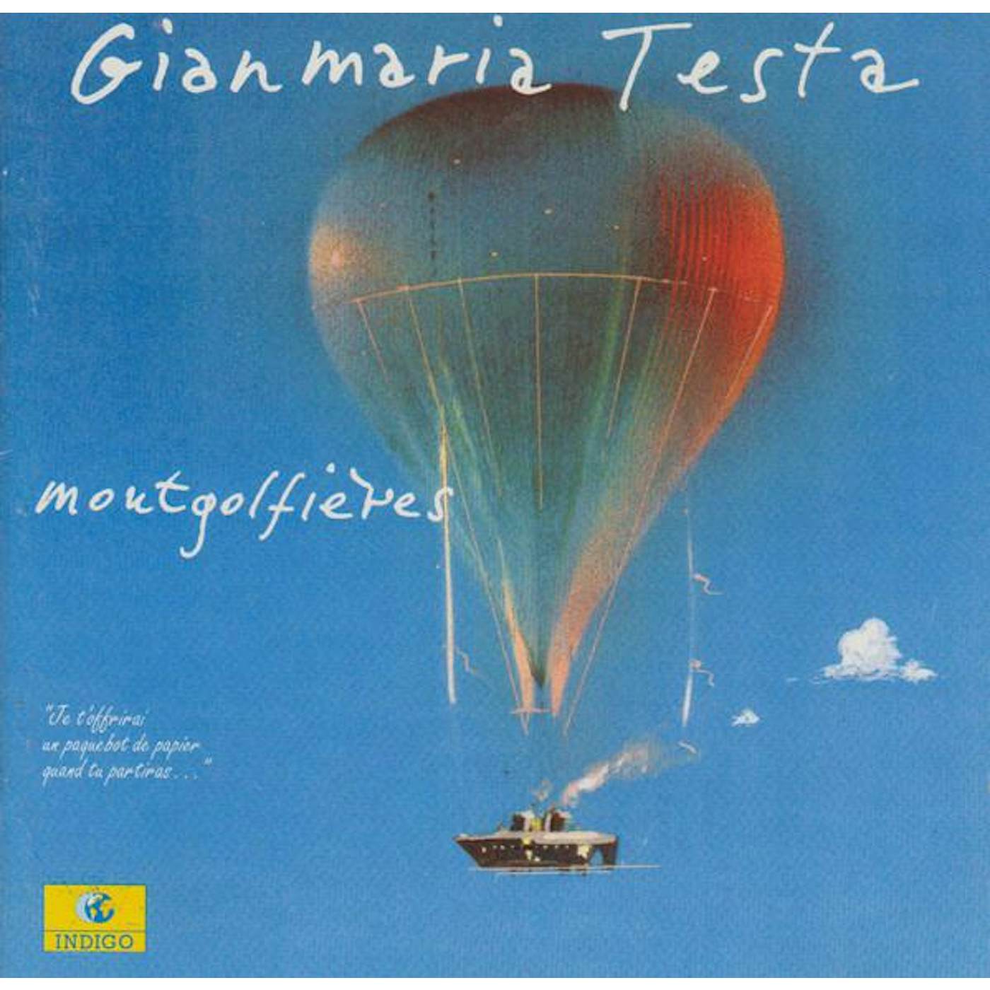 Gianmaria Testa MONTGOLFIERES (NEW EDITION) CD