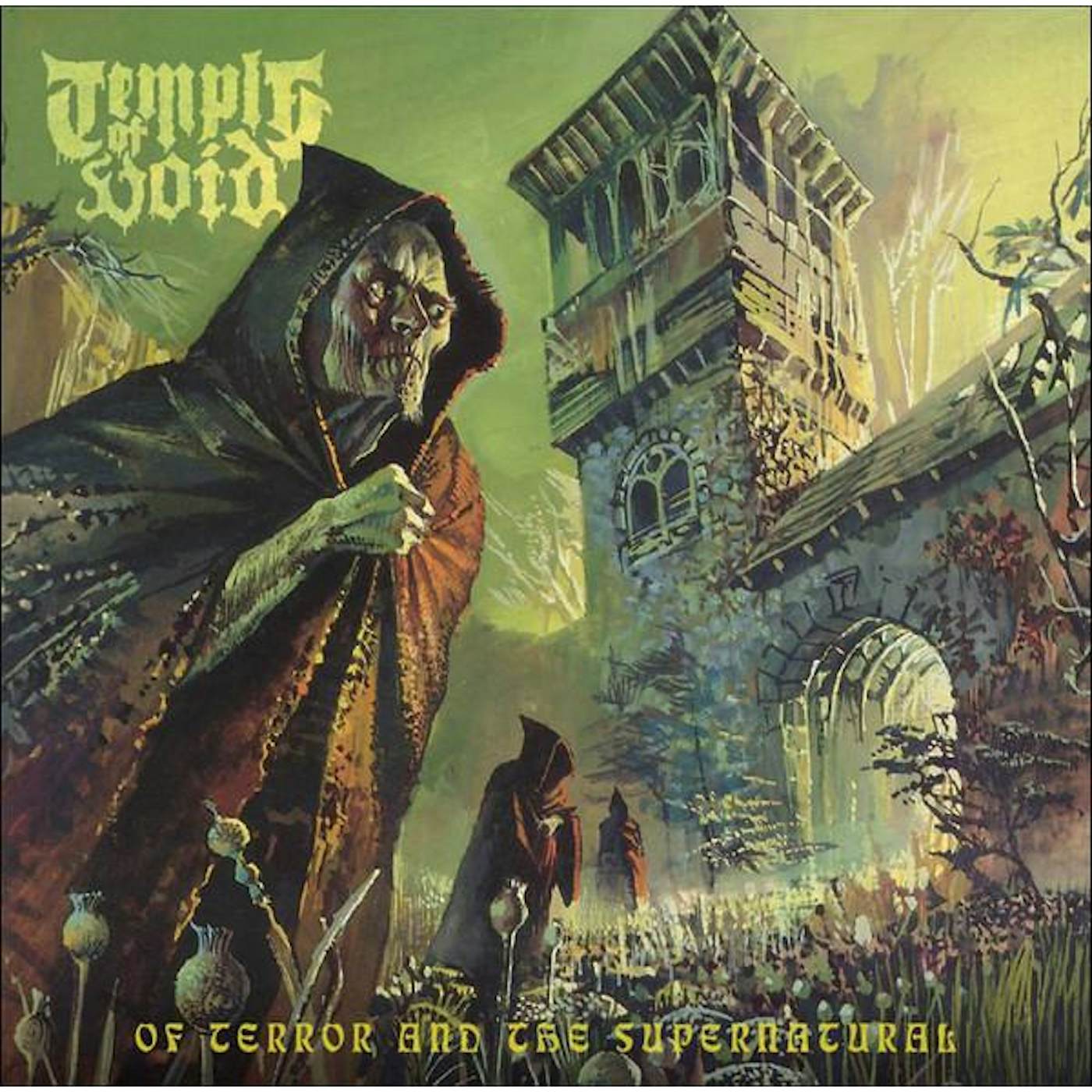 Temple of Void OF TERROR AND THE SUPERNATURAL Vinyl Record