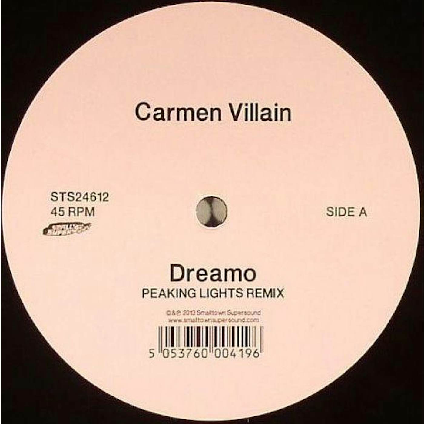 Carmen Villain SLEEPER REMIXES Vinyl Record - UK Release
