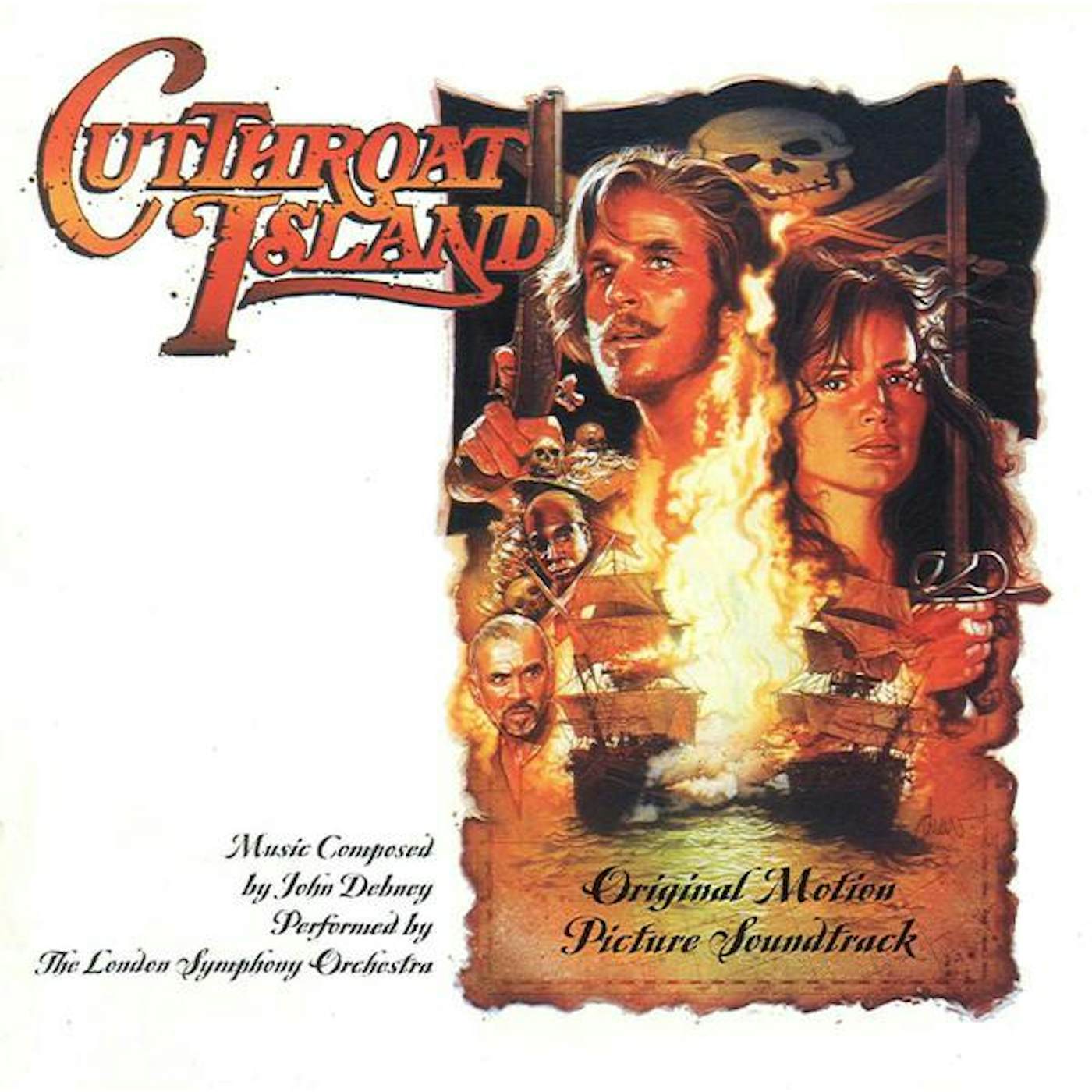 John Debney CUTTHROAT ISLAND - Original Soundtrack CD