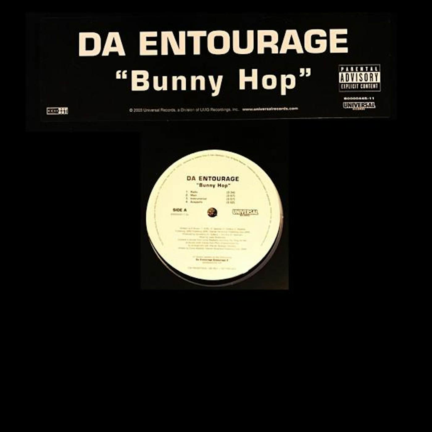 Da Entourage BUNNY HOP (X7) Vinyl Record