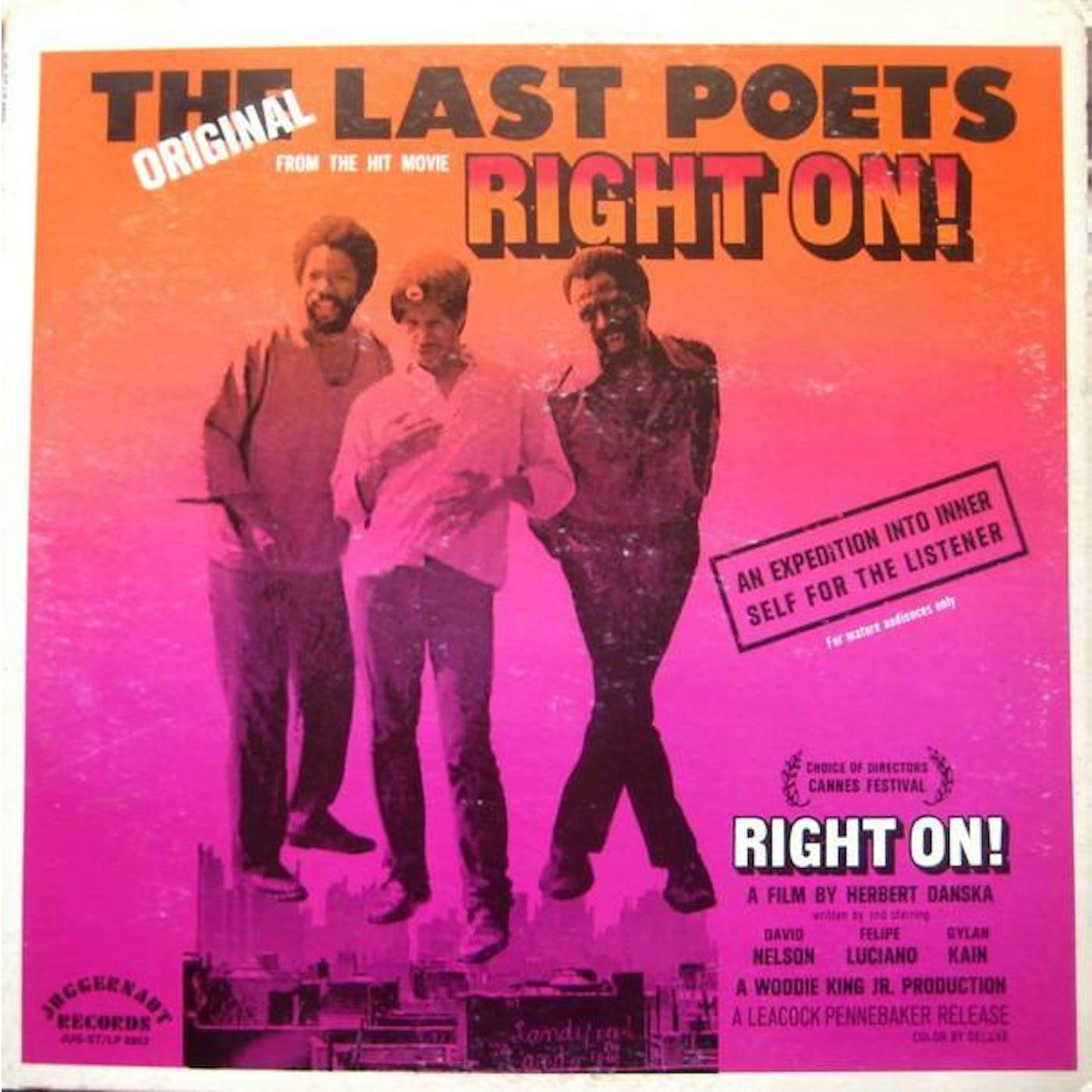 Last Poets RIGHT ON Vinyl Record