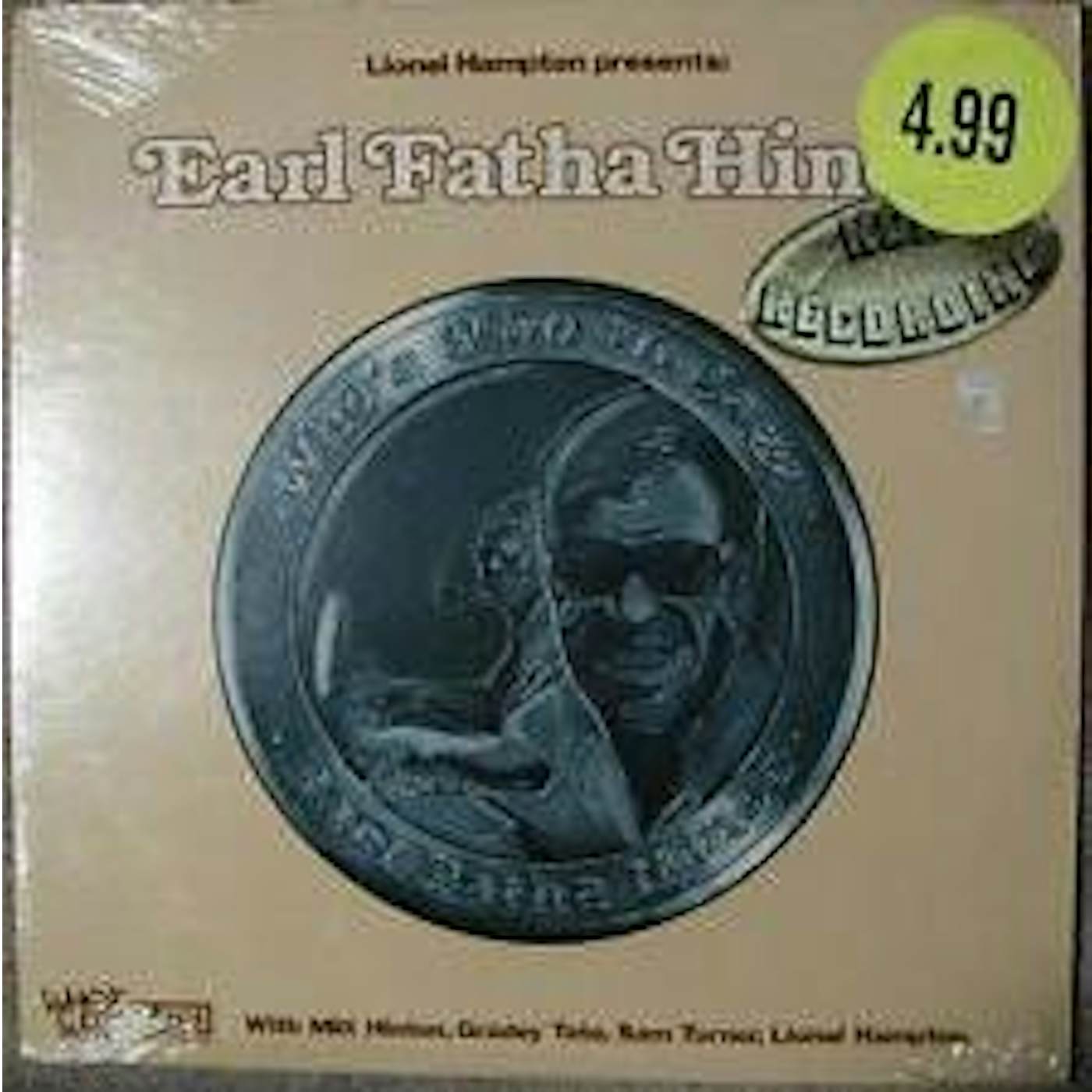 Earl Hines LIONEL HAMPTON PRESENTS: EARL FATHA HINES CD