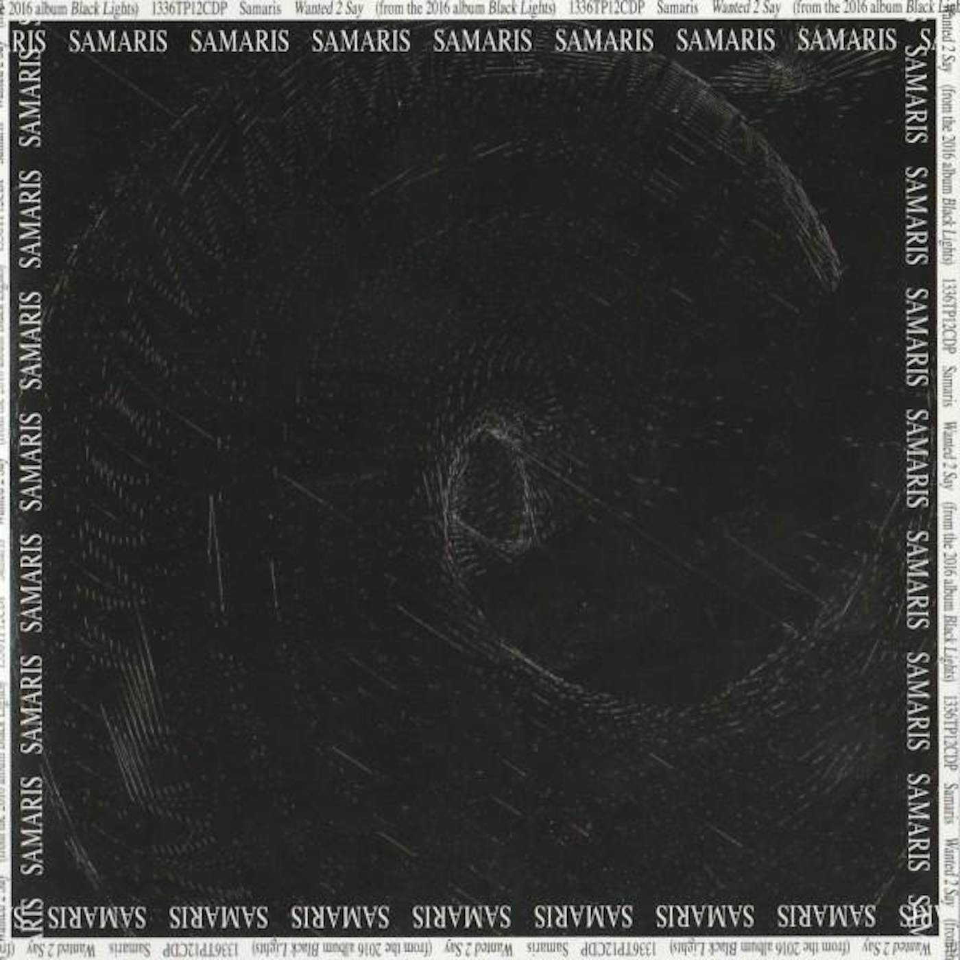Samaris WANTED 2 SAY Vinyl Record - UK Release