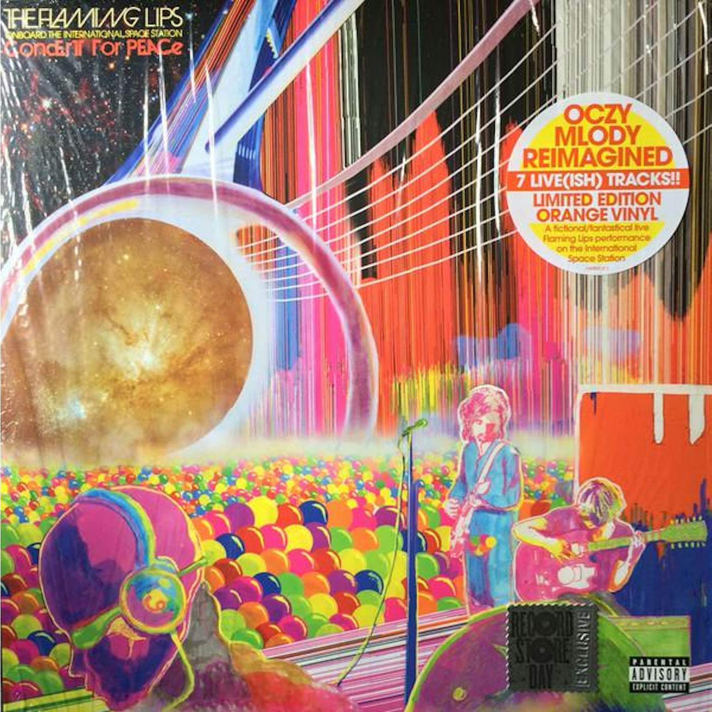 The Flaming Lips ONBOARD THE INTERNATIONAL SPACE STATION CONCERT FOR PEACE Vinyl Record