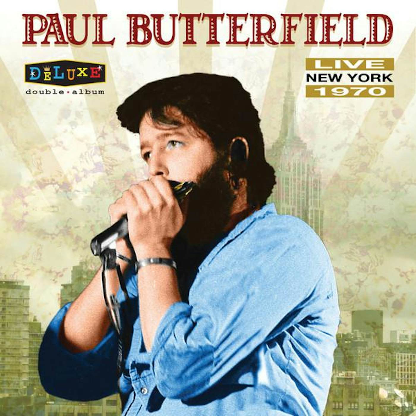 Paul Butterfield LIVE IN NEW YORK 1970 Vinyl Record