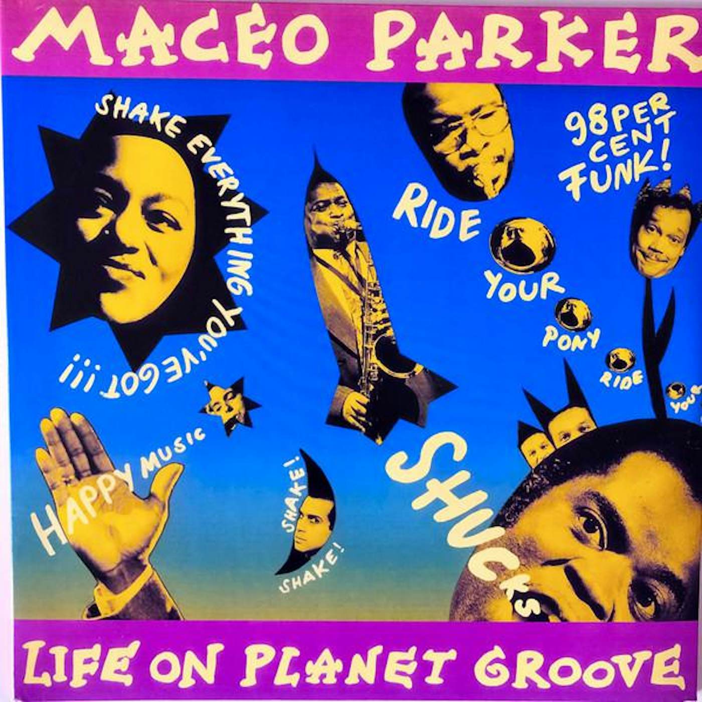 Maceo Parker LIFE ON PLANETGROOVE Vinyl Record