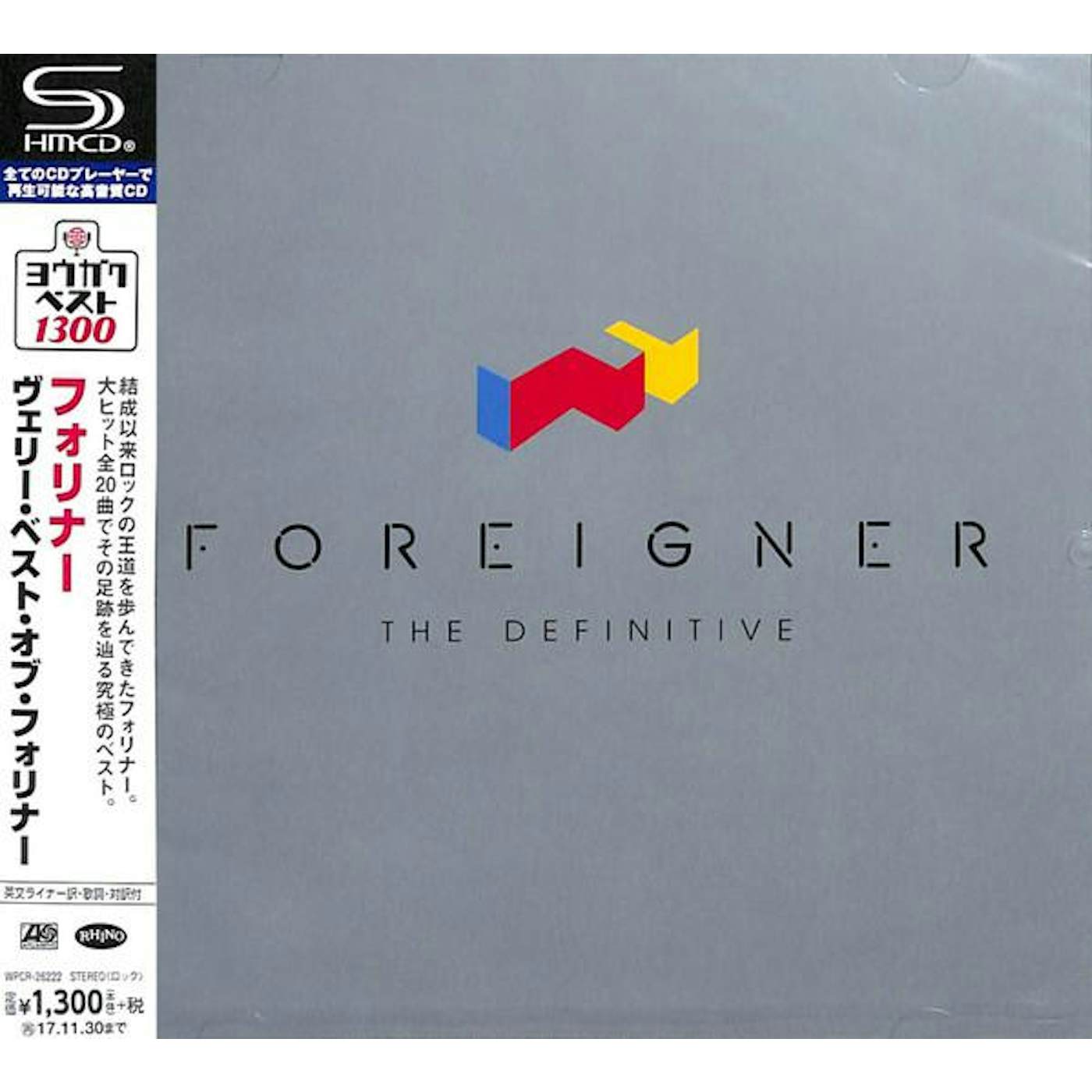Foreigner DEFINITIVE (SHM) CD