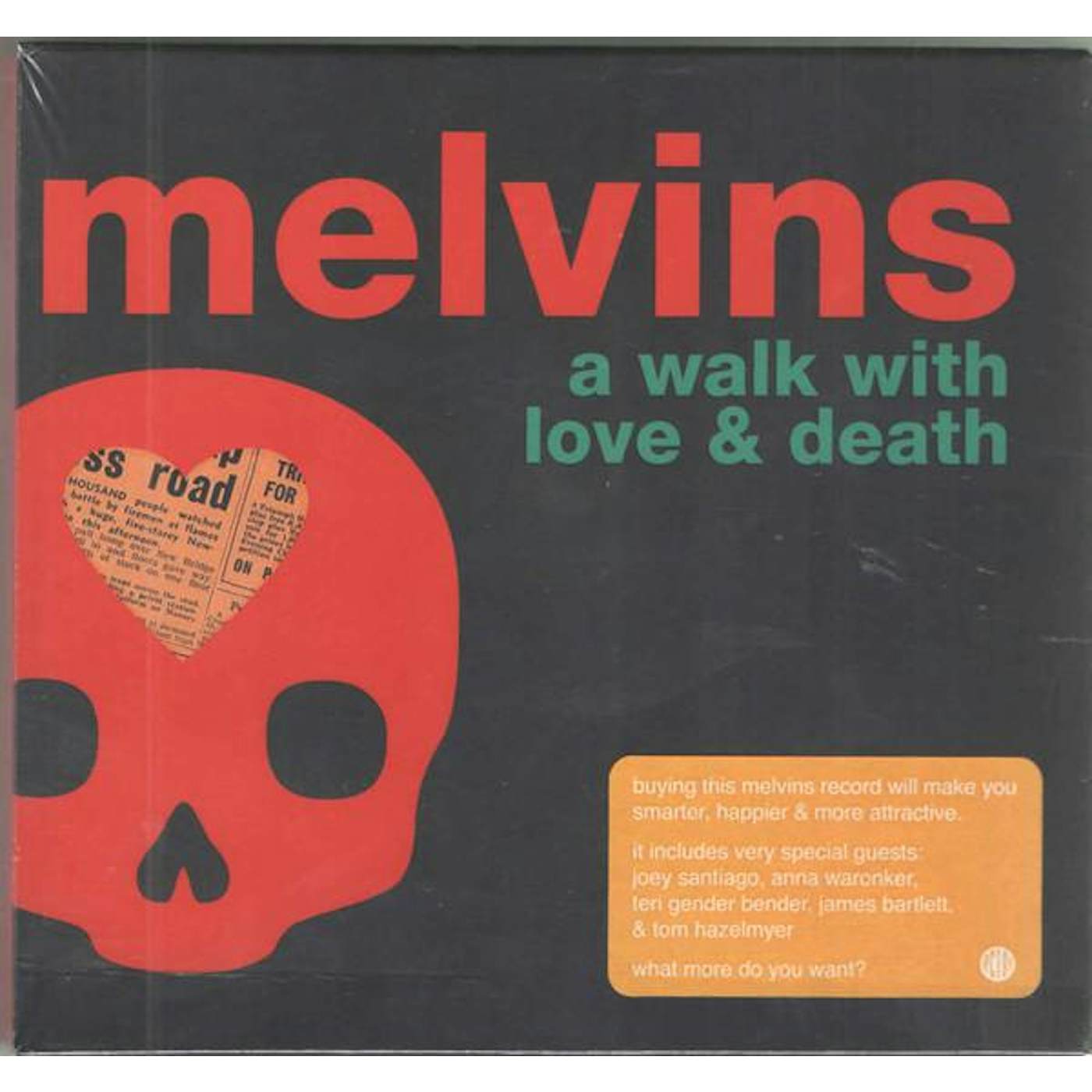 Melvins WALK WITH LOVE & DEATH CD