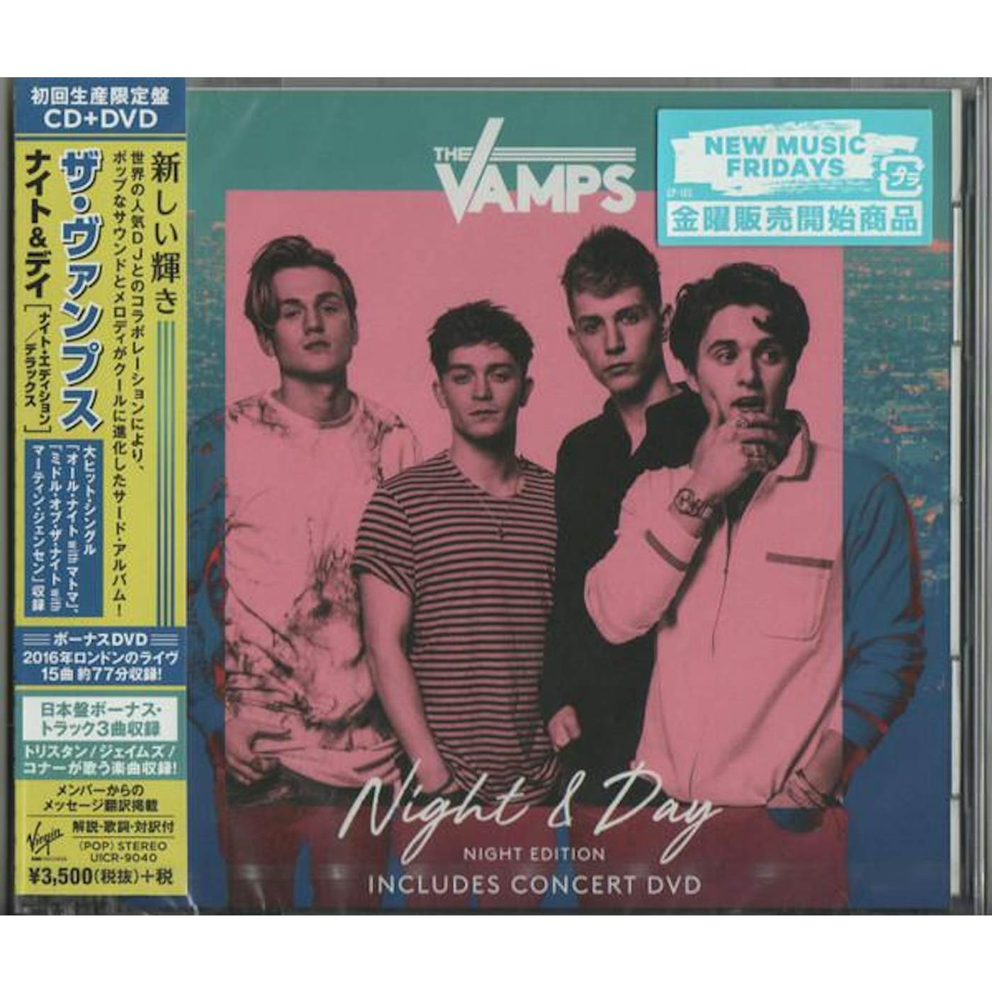 The Vamps NIGHT & DAY CD