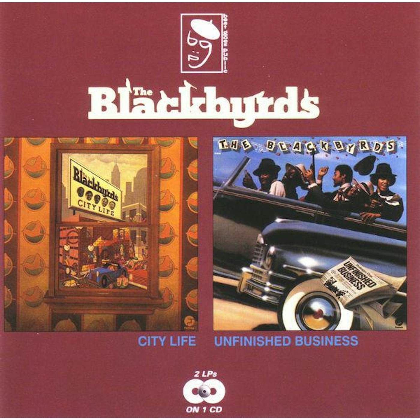The Blackbyrds CITY LIFE / UNFINISHED BUSINESS CD