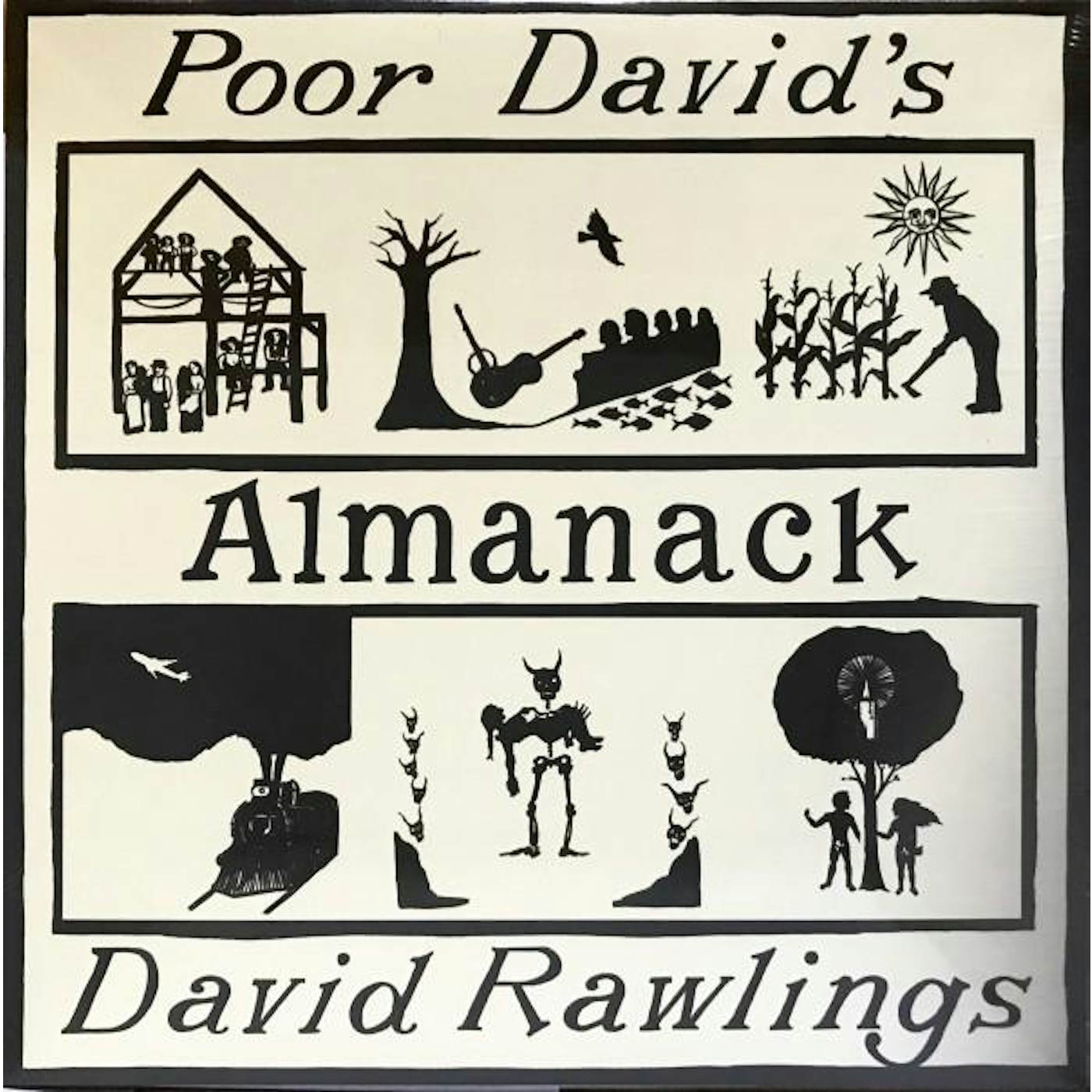 David Rawlings POOR DAVID'S ALMANACK (DL CARD) Vinyl Record