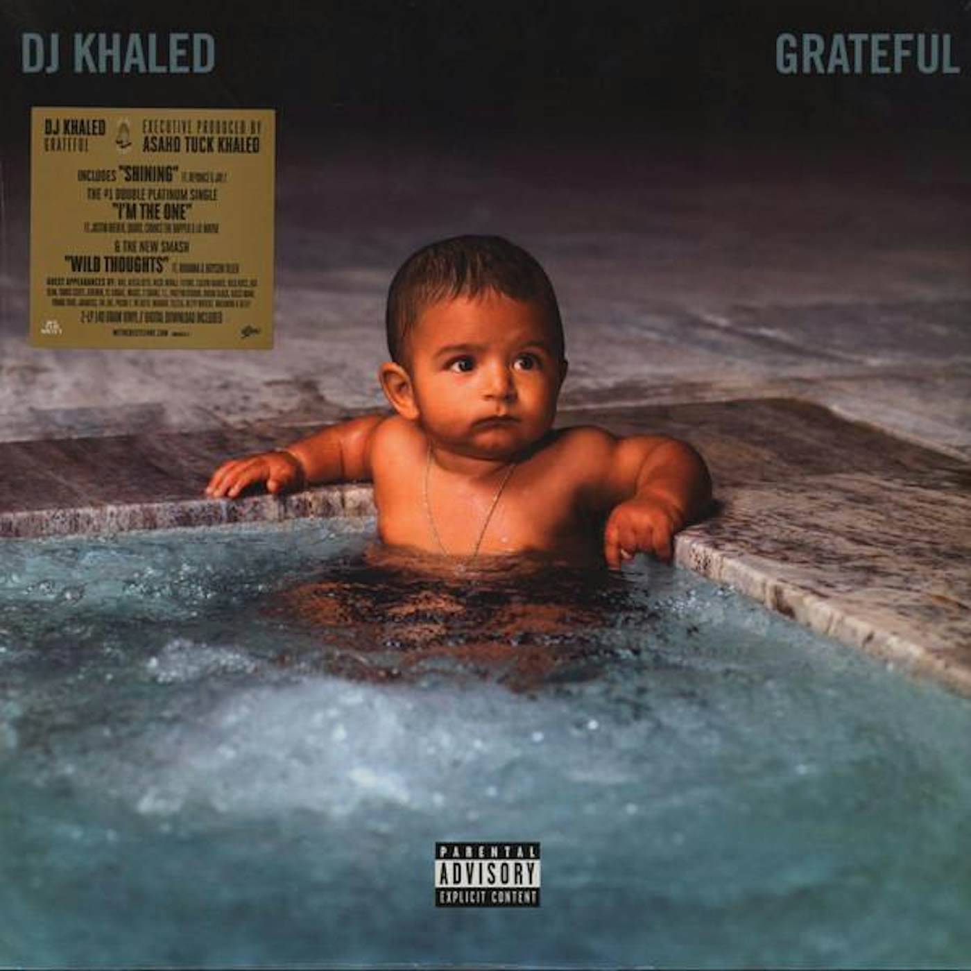 DJ Khaled GRATEFUL Vinyl Record