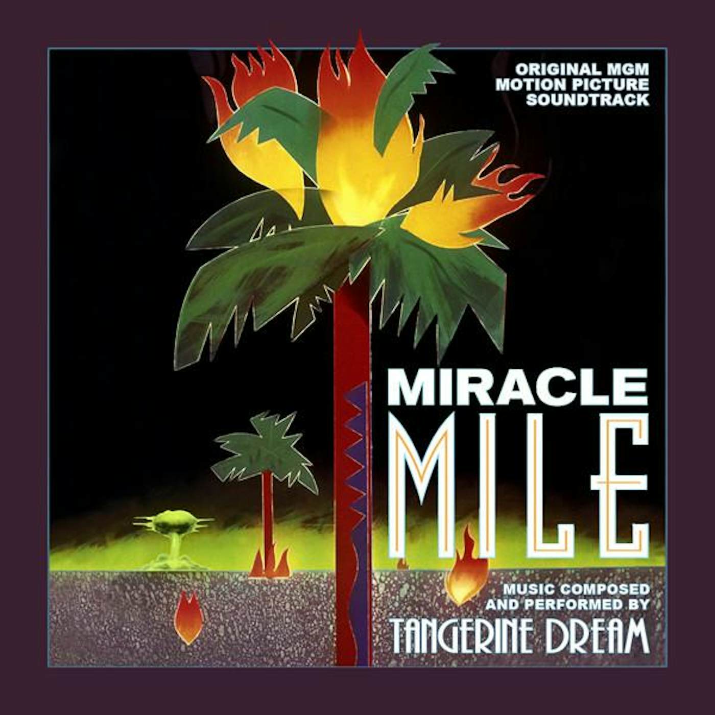 Tangerine Dream MIRACLE MILE Original Soundtrack CD