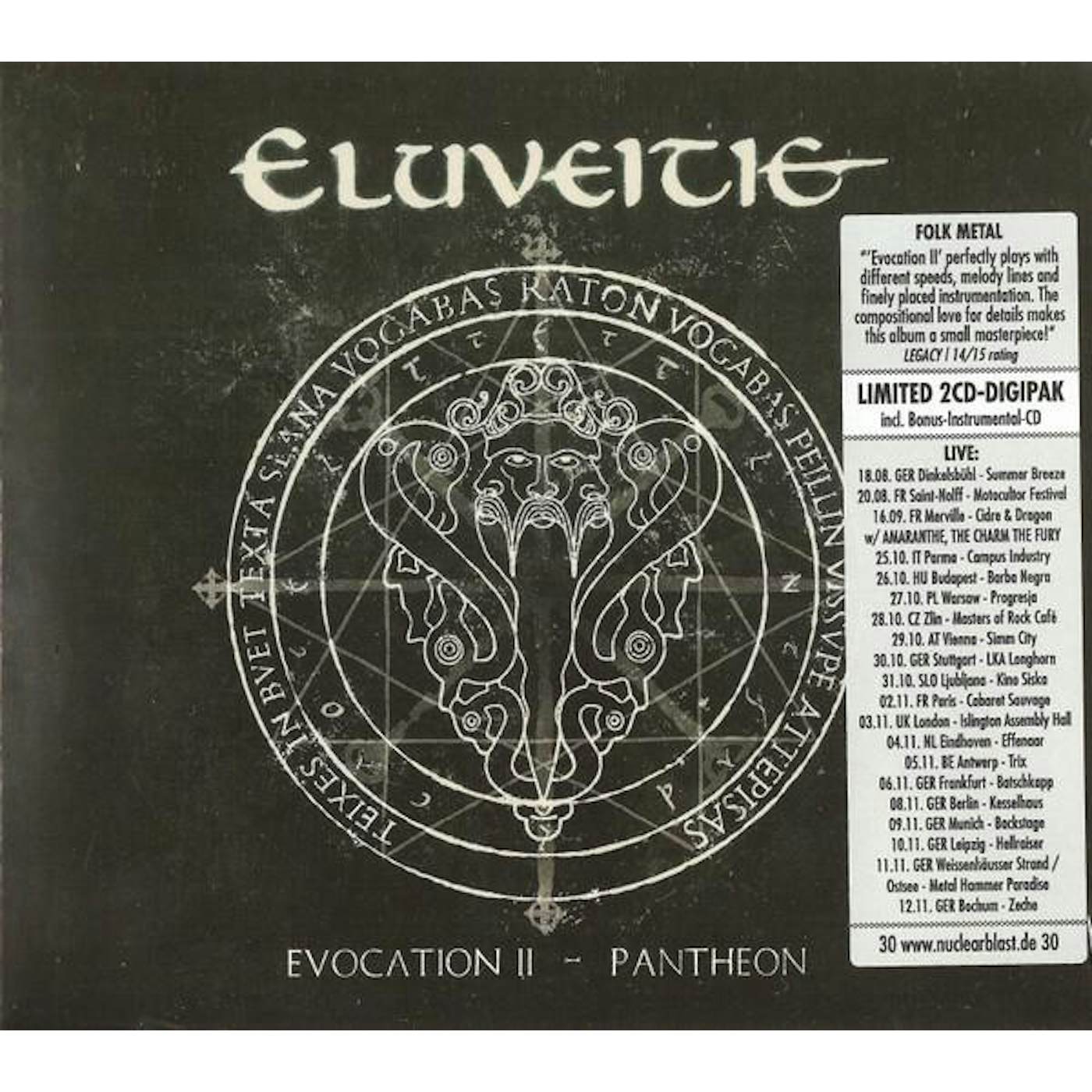 Eluveitie EVOCATION II - PANTHEON CD
