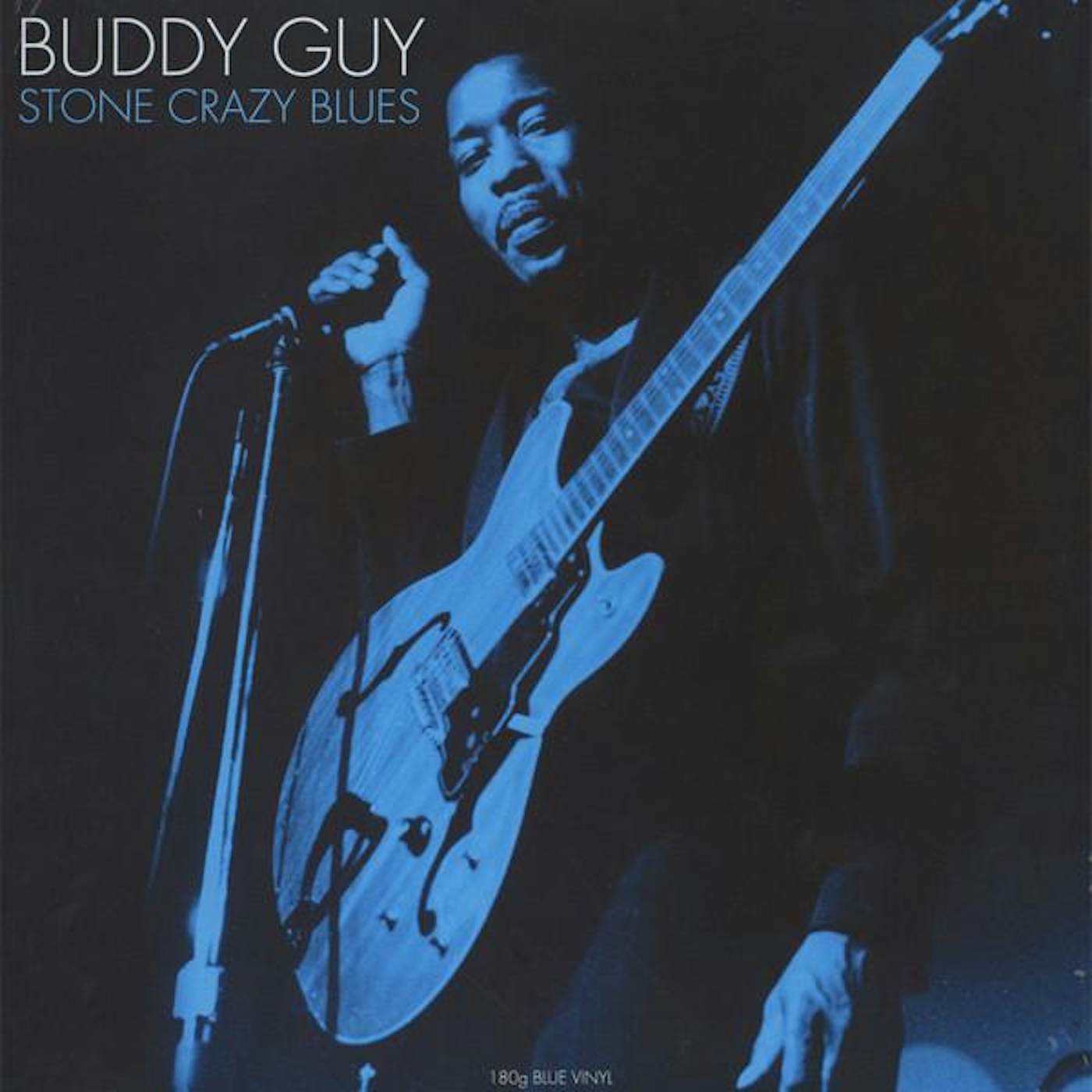 Buddy Guy STONE CRAZY BLUES (180G BLUE VINYL) Vinyl Record