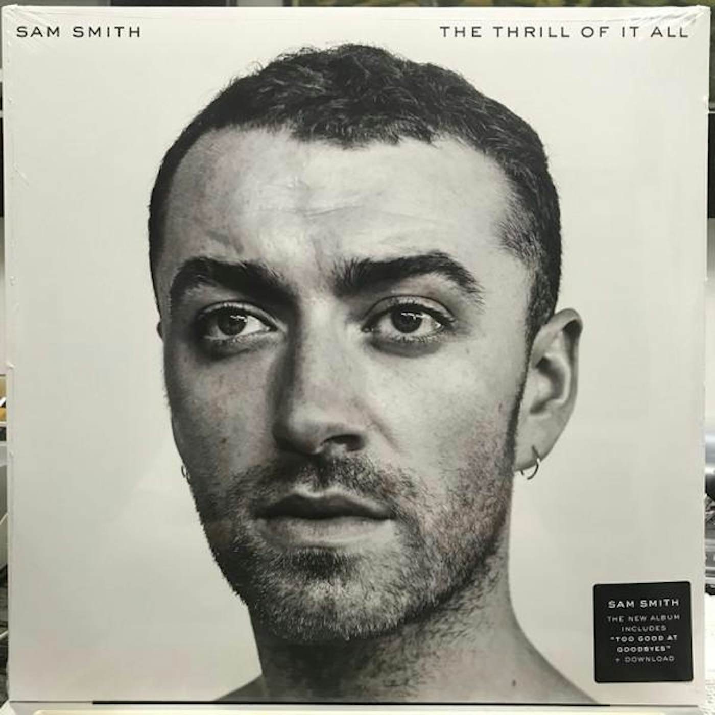 Sam Smith THRILL OF IT ALL Vinyl Record