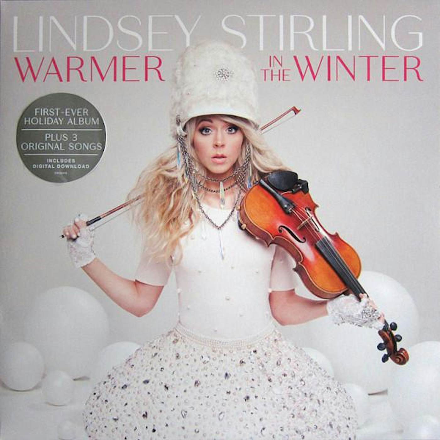 Lindsey Stirling WARMER IN THE WINTER Vinyl Record