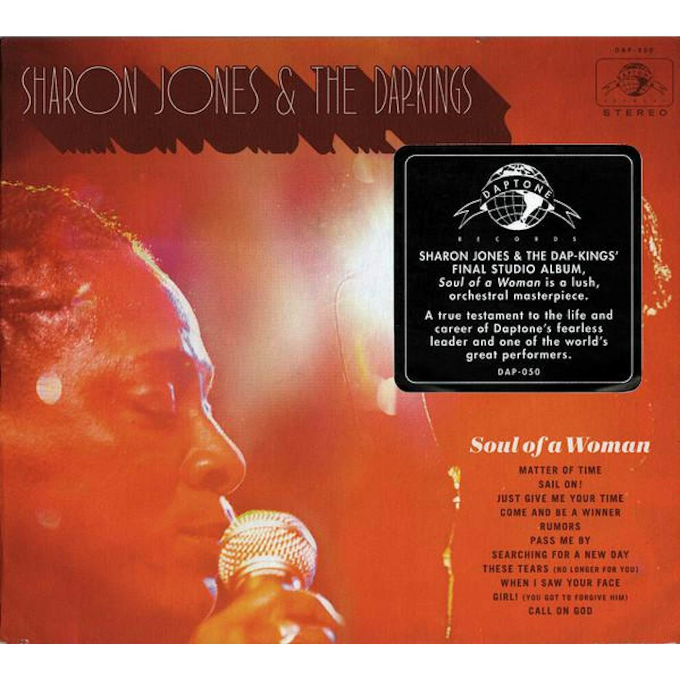 Sharon Jones & The Dap-Kings SOUL OF A WOMAN CD