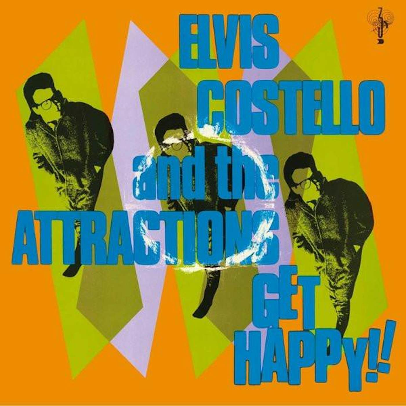 Elvis Costello GET HAPPY Vinyl Record