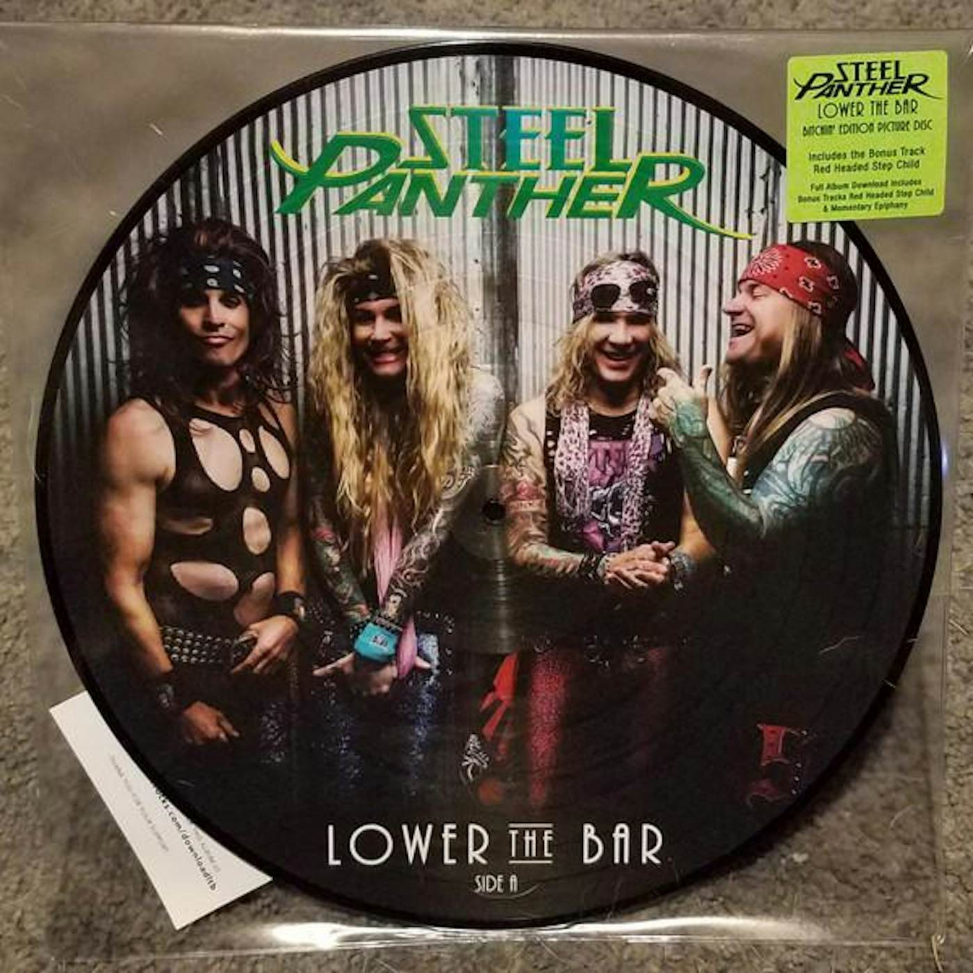 Steel Panther Lower The Bar (Bitchin' Edition Picture Vinyl Record