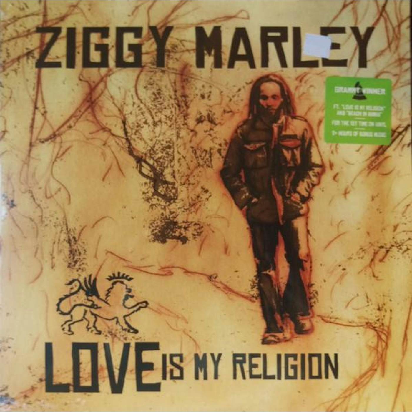 Ziggy Marley LOVE IS MY RELIGION Vinyl Record