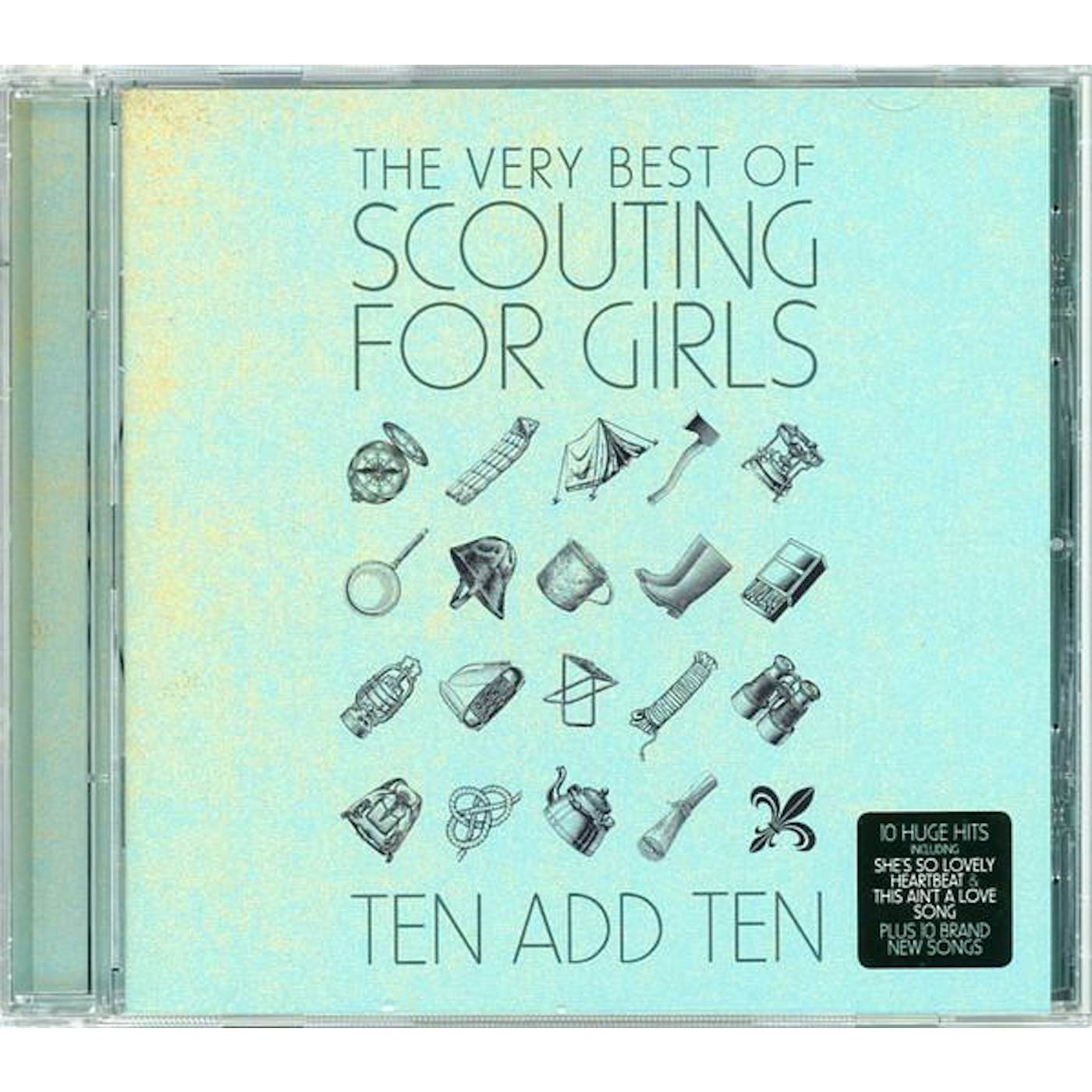 Scouting For Girls TEN ADD TEN: THE VERY BEST OF CD