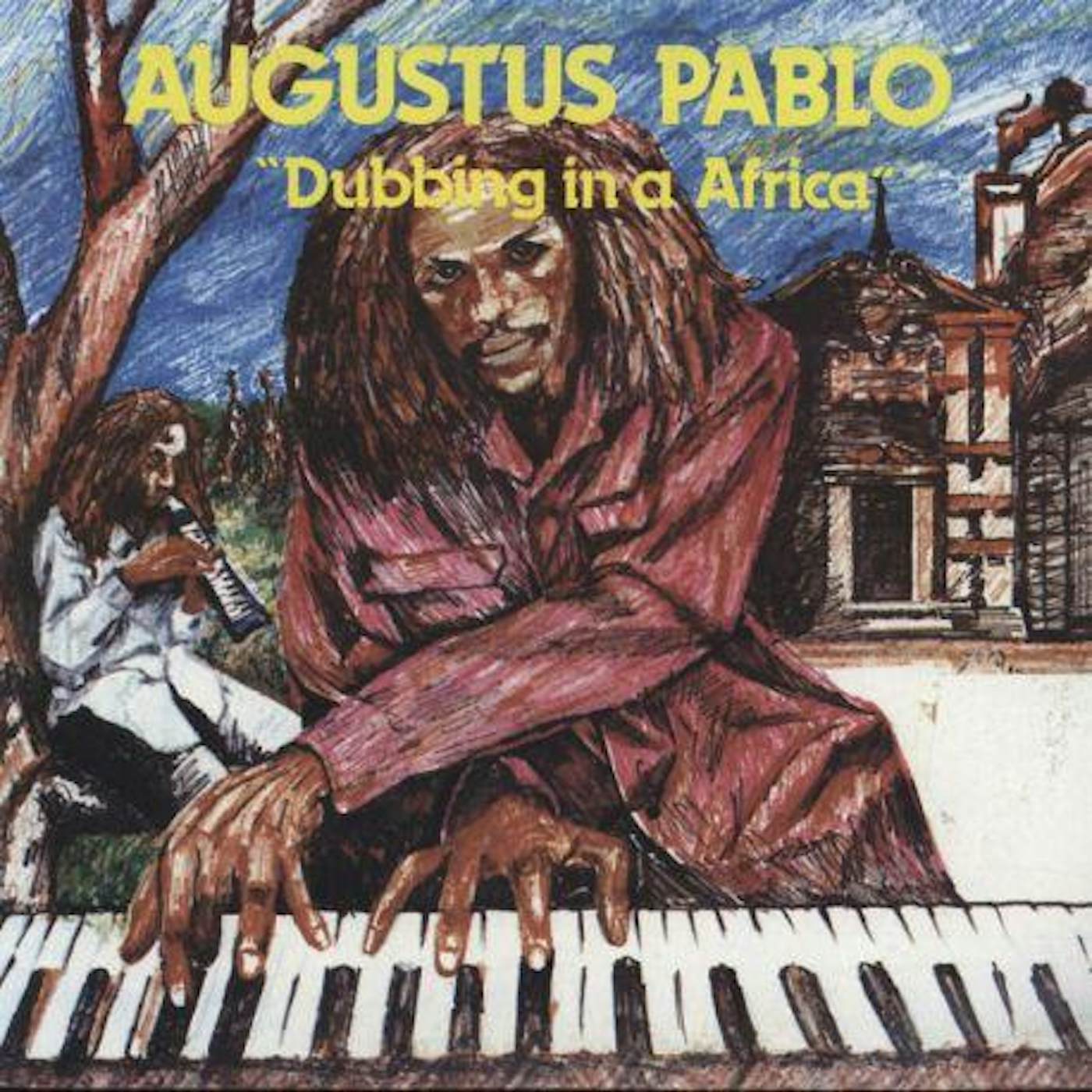 Augustus Pablo DUBBING IN A AFRICA Vinyl Record