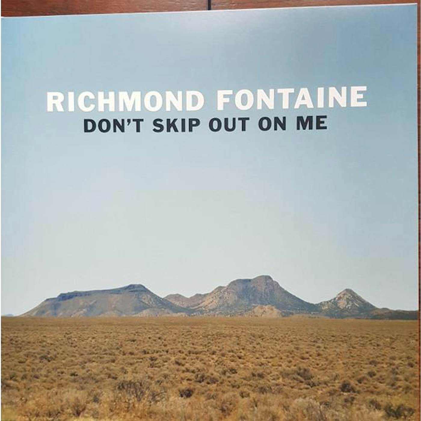 Richmond Fontaine DON'T SKIP OUT ON ME (180G) Vinyl Record