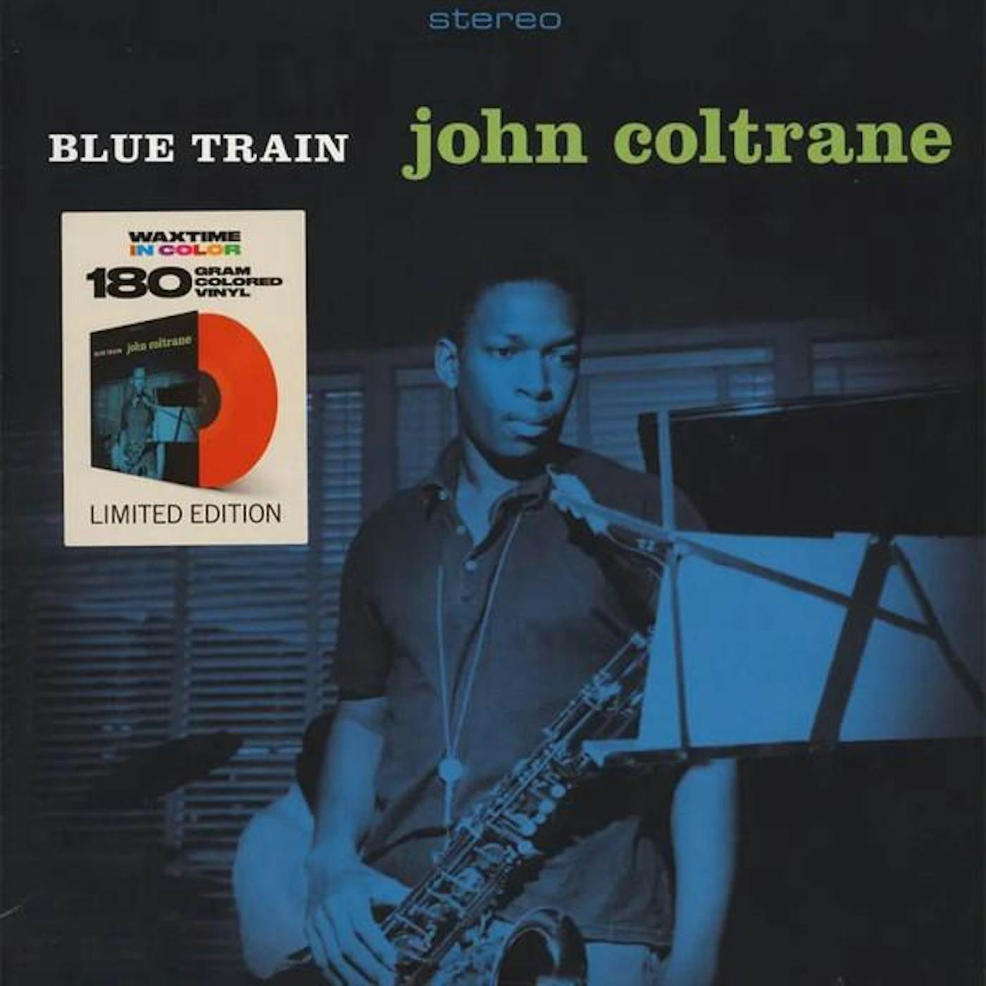 John Coltrane BLUE TRAIN (1 BONUS TRACK) (LIMITED 180G/DMM TRANSPARENT RED COLORED VINYL) Vinyl Record