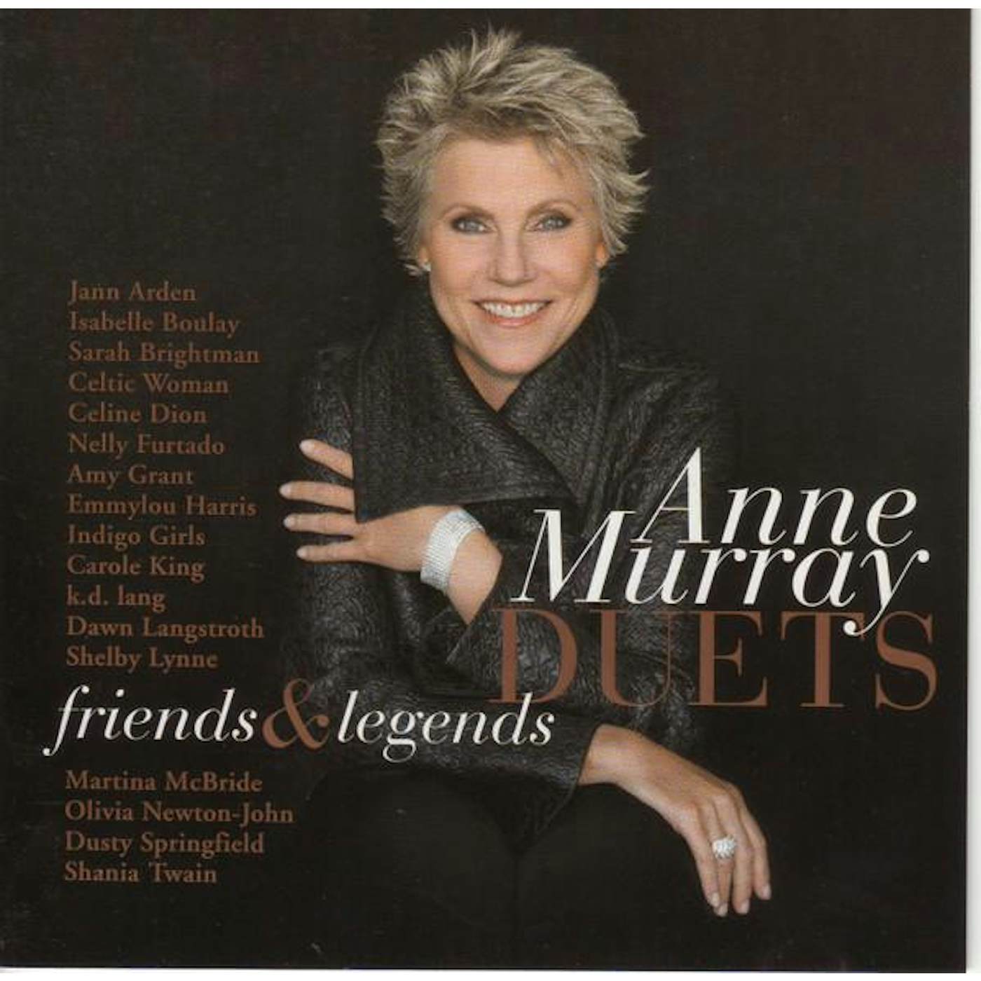 Anne Murray DUETS FRIENDS & LEGENDS CD