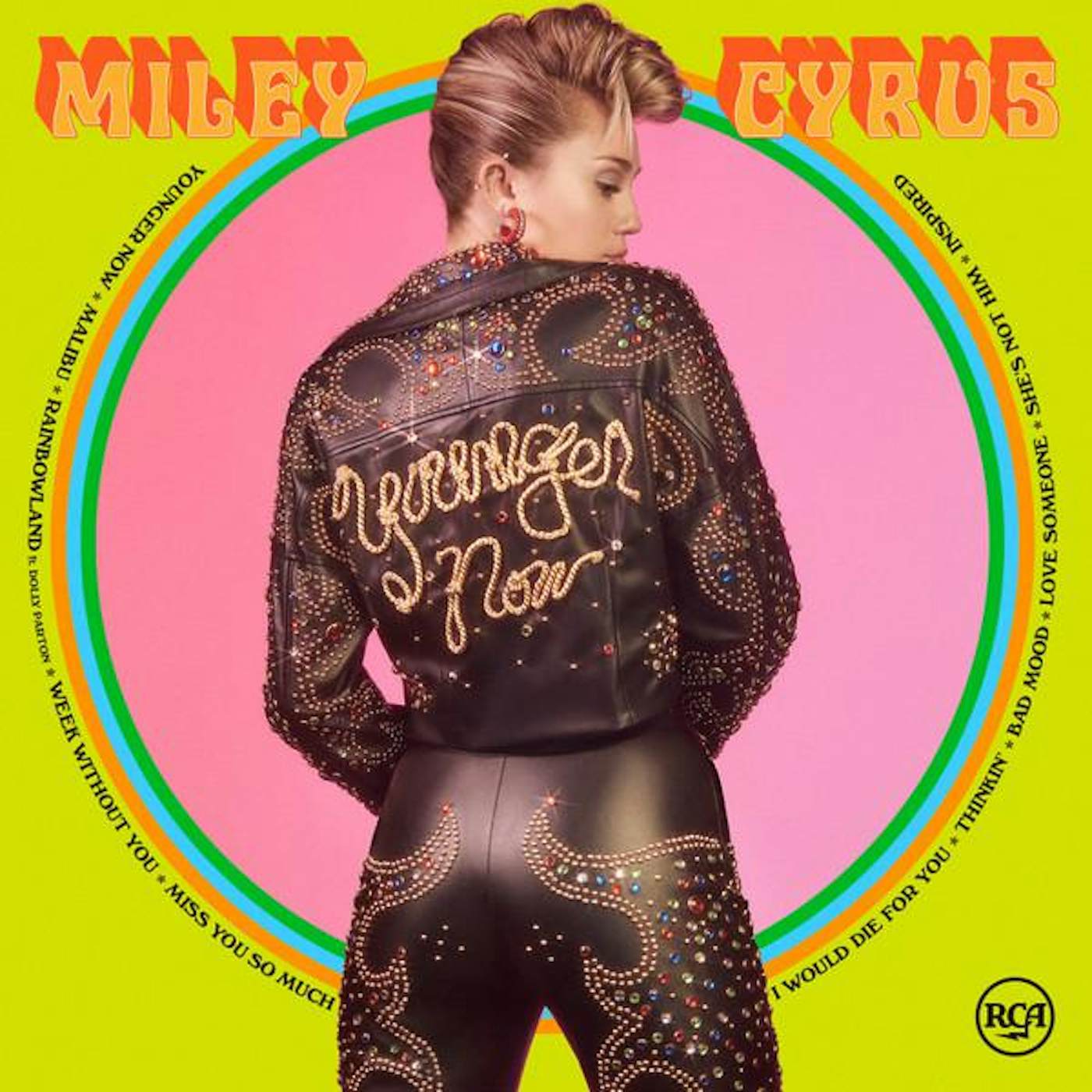 Miley Cyrus Used to Be Young 7 Black Vinyl