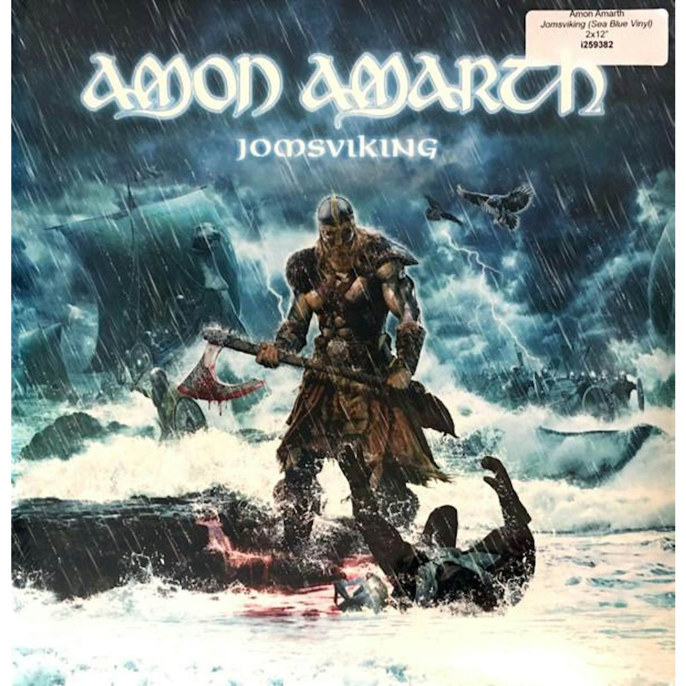 Amon Amarth JOMSVIKING (BLUE VINYL/2LP) Vinyl Record