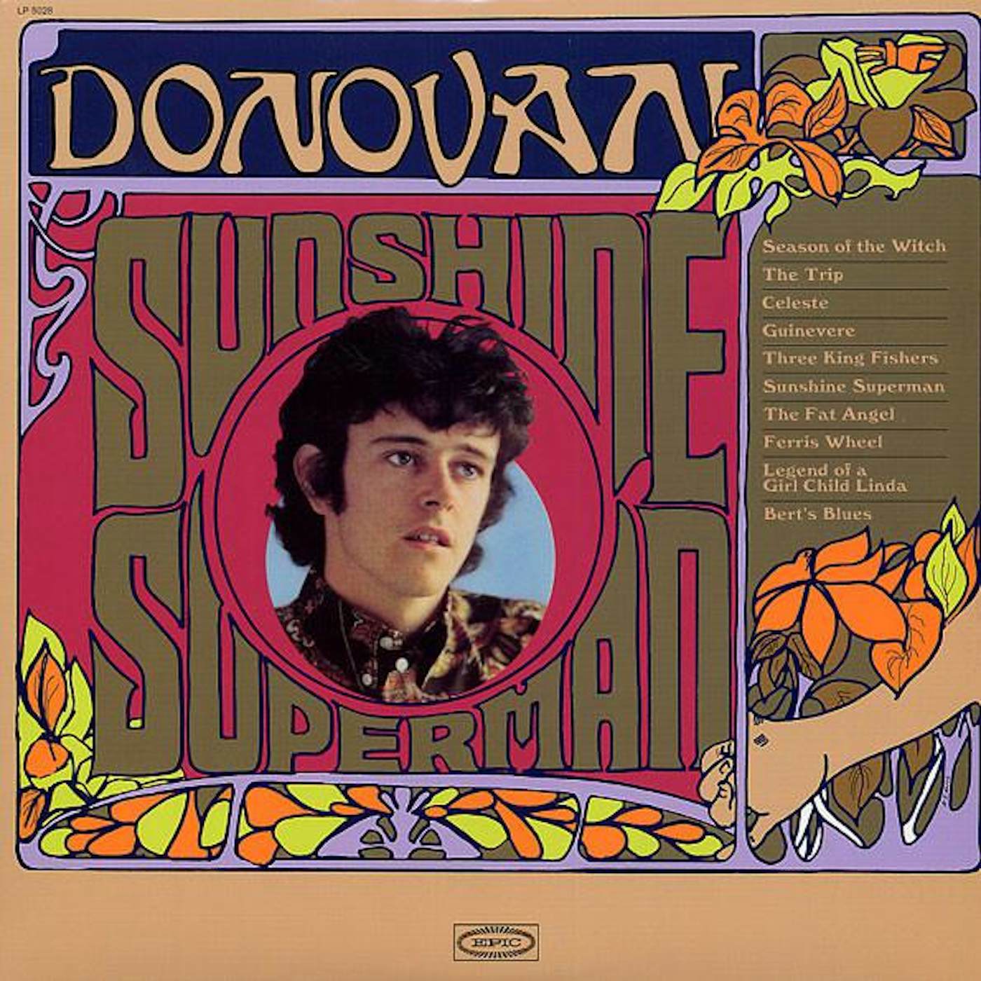 Donovan SUNSHINE SUPERMAN (MONO EDITION) Vinyl Record