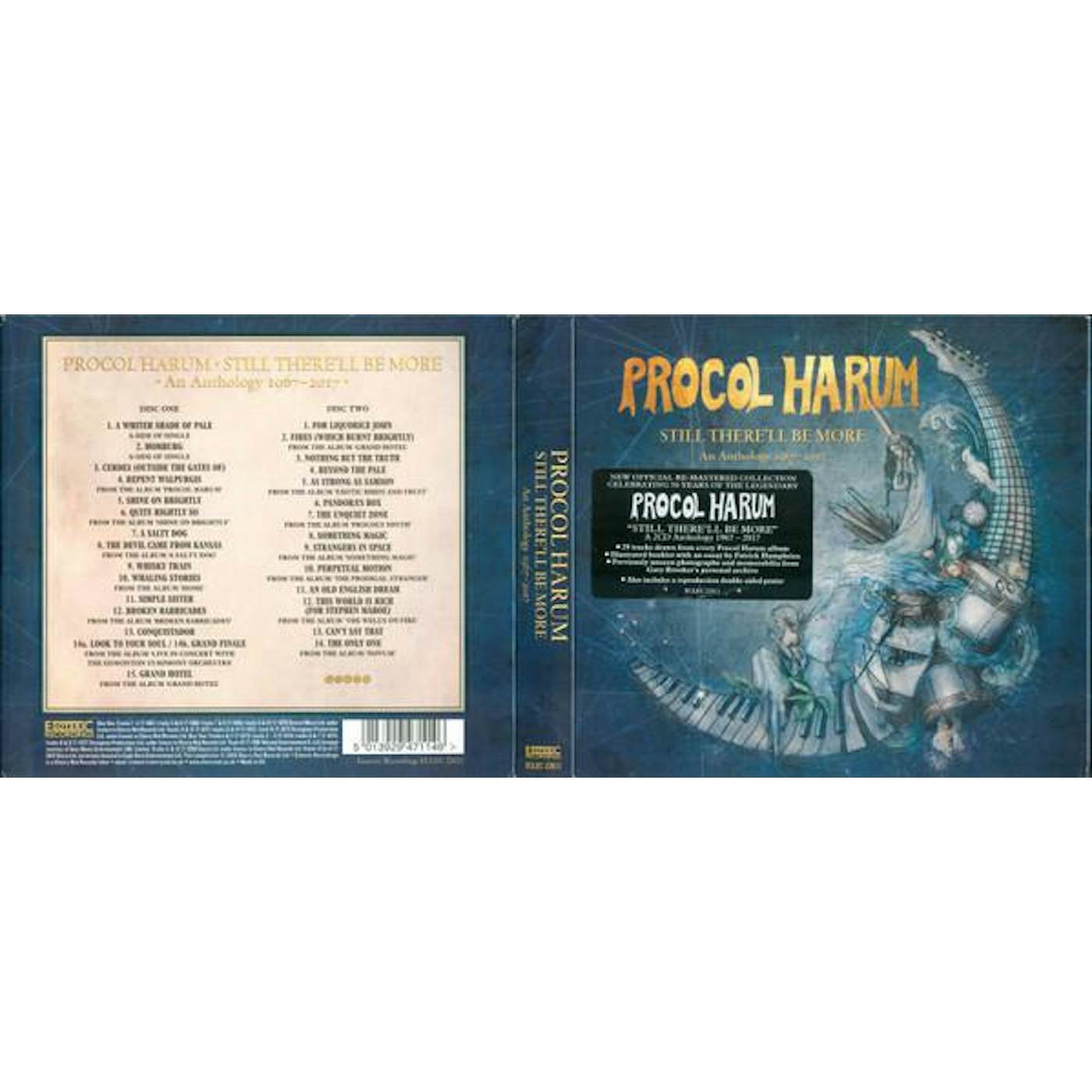 Procol Harum STILL THERE'LL BE MORE: AN ANTHOLOGY 1967-2017 (2CD) CD