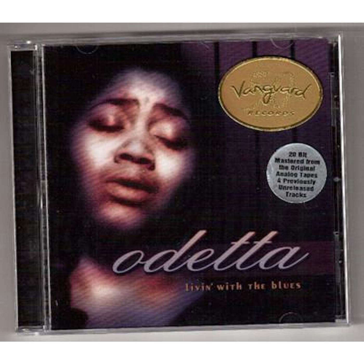 Odetta LIVIN WITH BLUES CD